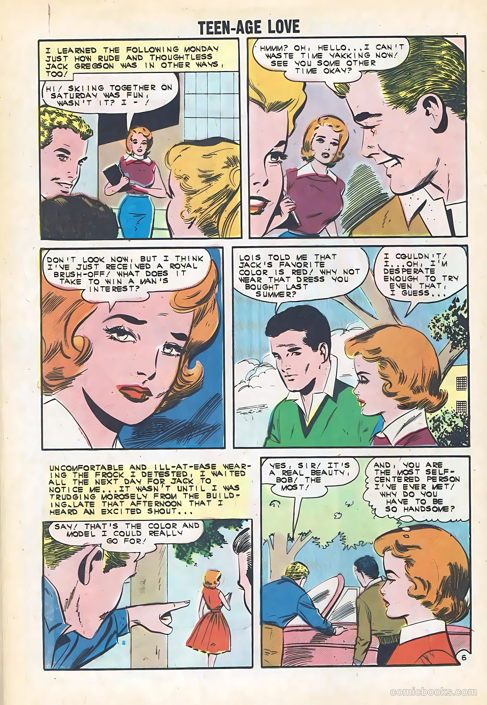 Teen-Age Love #28 (1962) — page 20 of 36