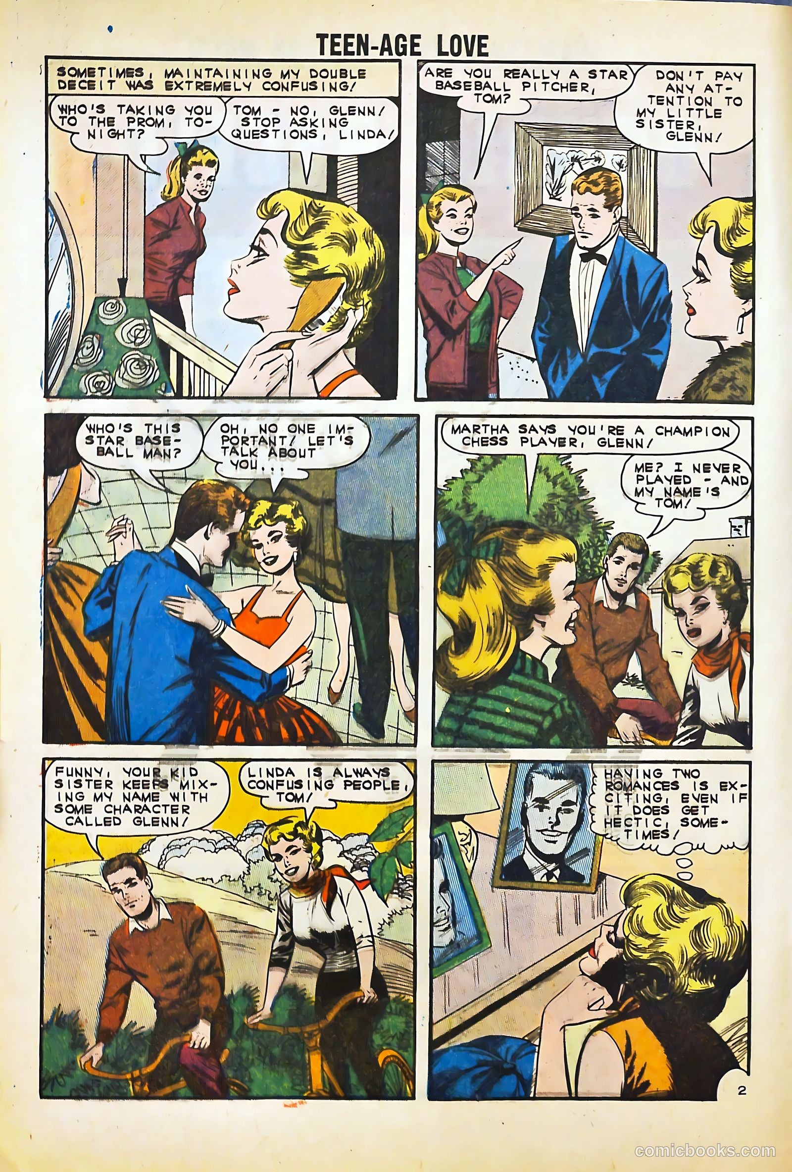 Teen-Age Love #29 (1962) — page 4 of 36