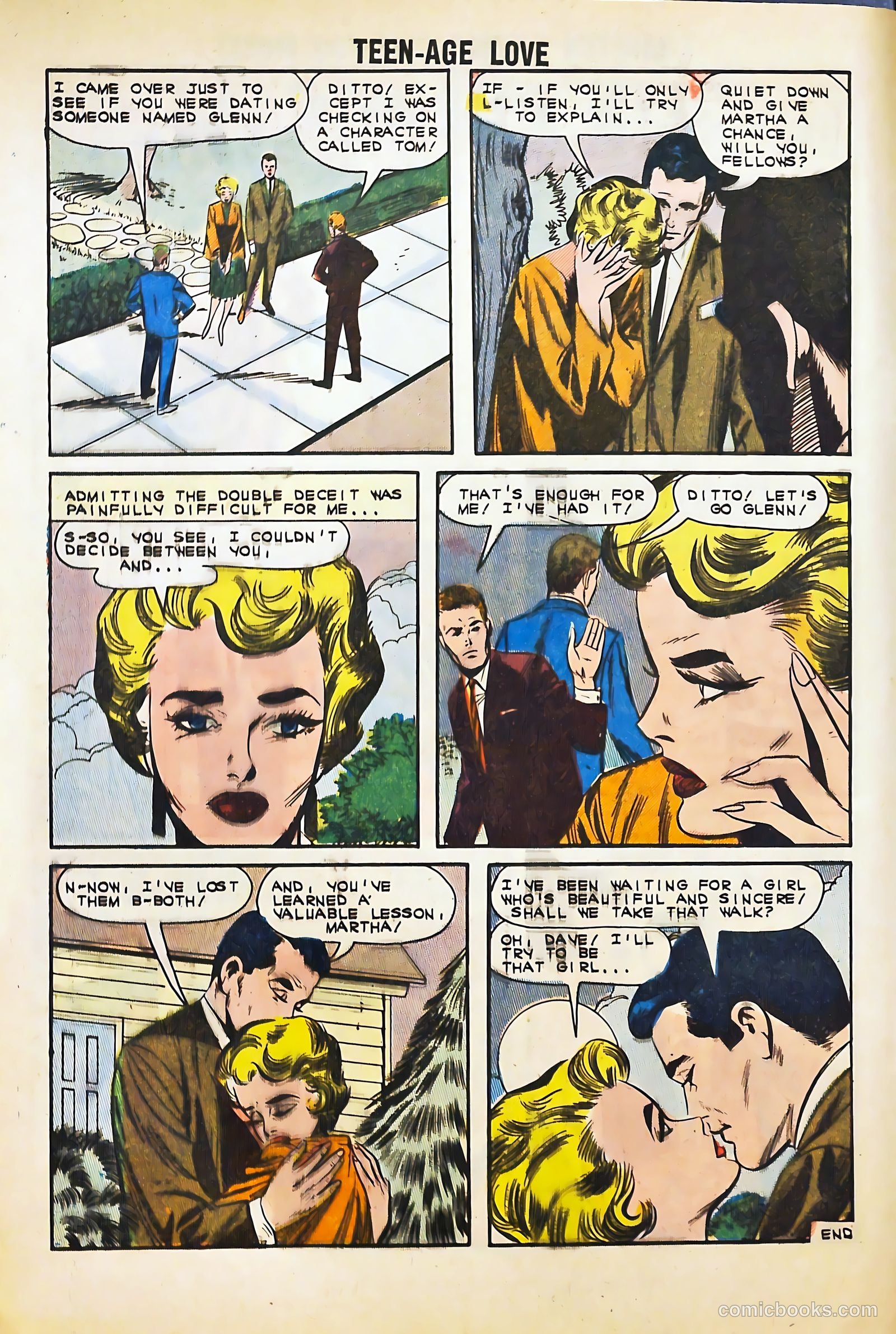 Teen-Age Love #29 (1962) — page 8 of 36