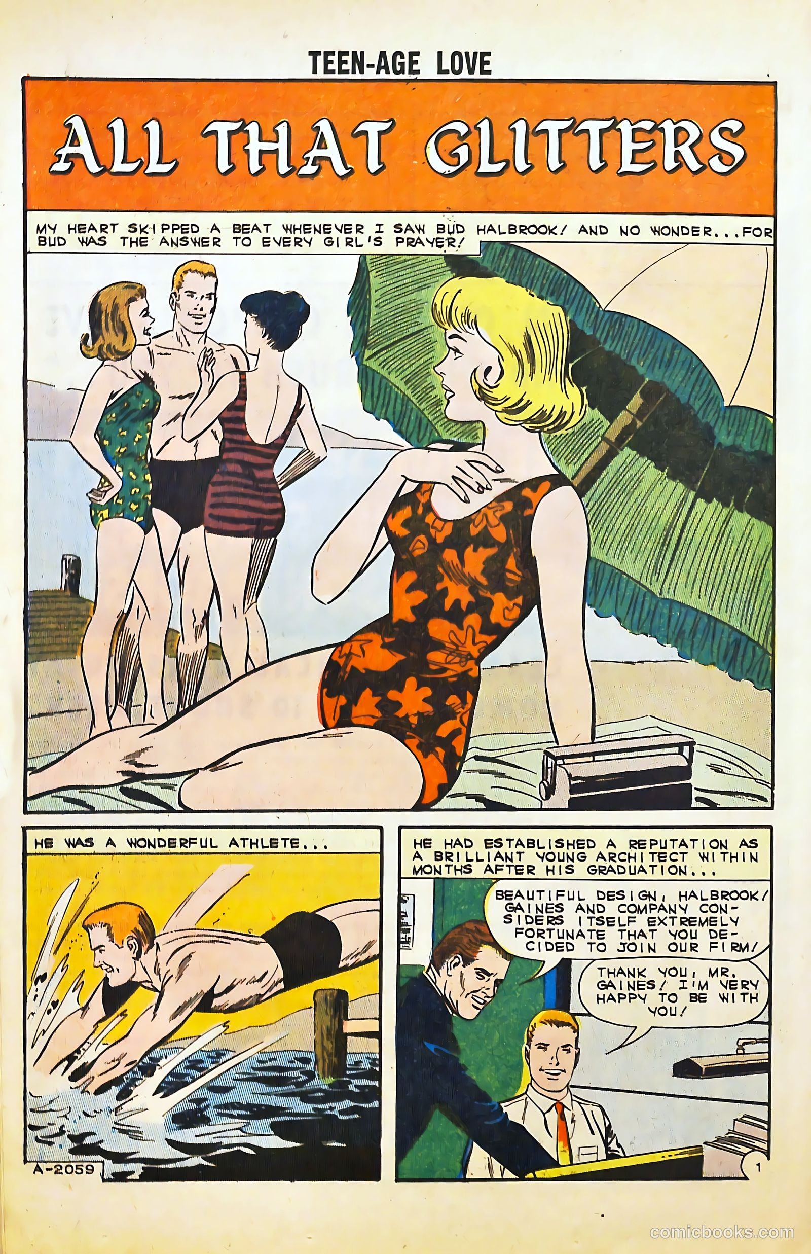 Teen-Age Love #29 (1962) — page 16 of 36