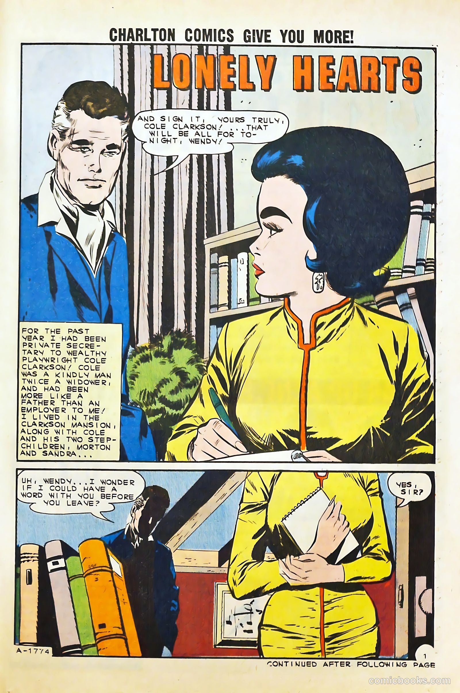 Teen-Age Love #29 (1962) — page 21 of 36