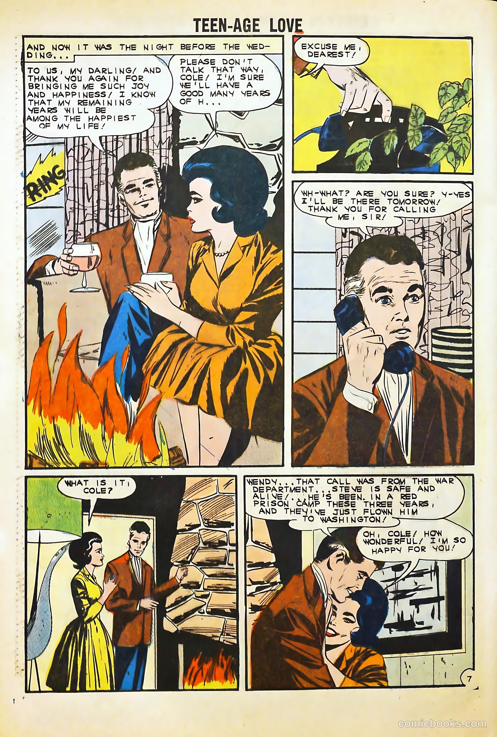 Teen-Age Love #29 (1962) — page 28 of 36