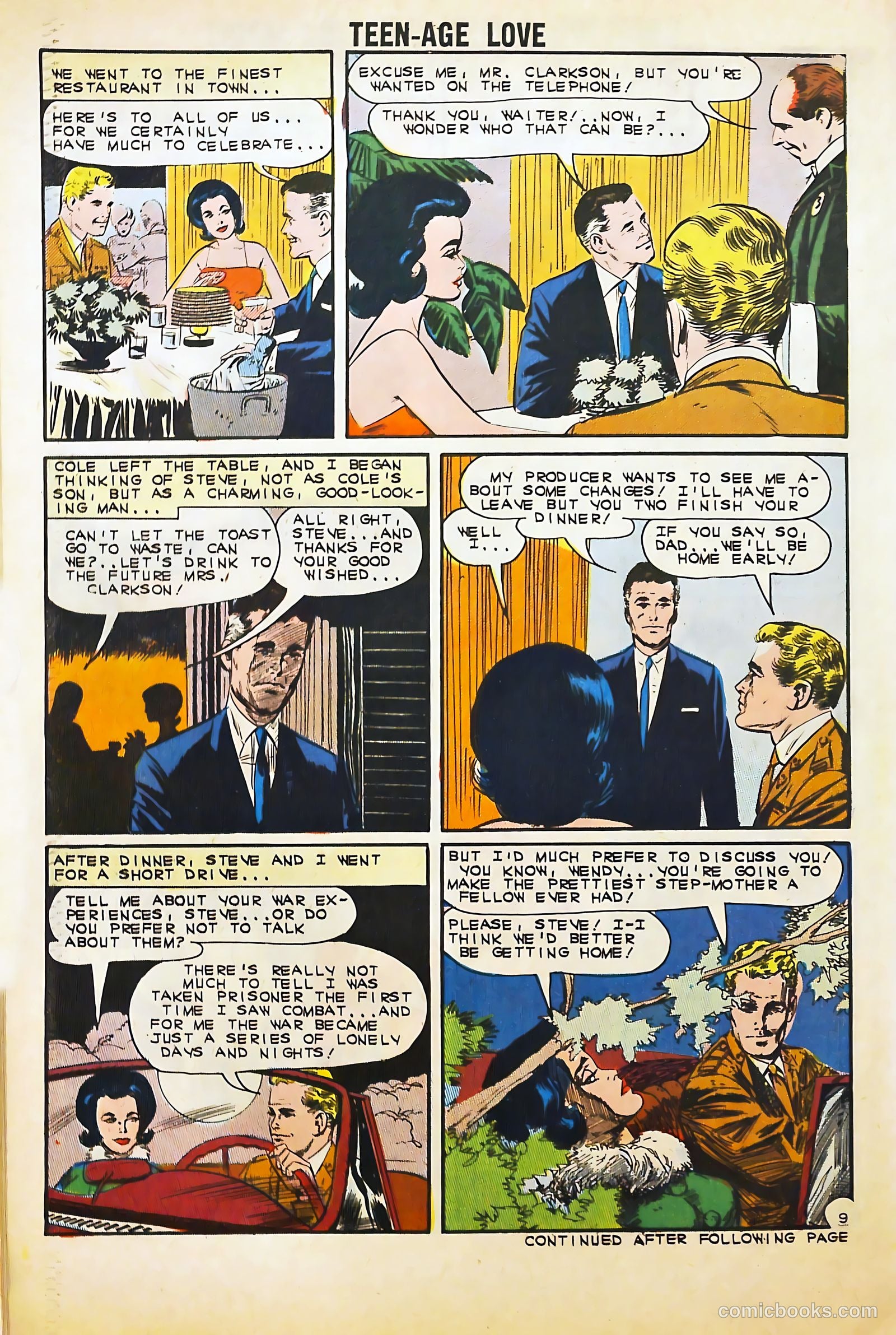 Teen-Age Love #29 (1962) — page 30 of 36