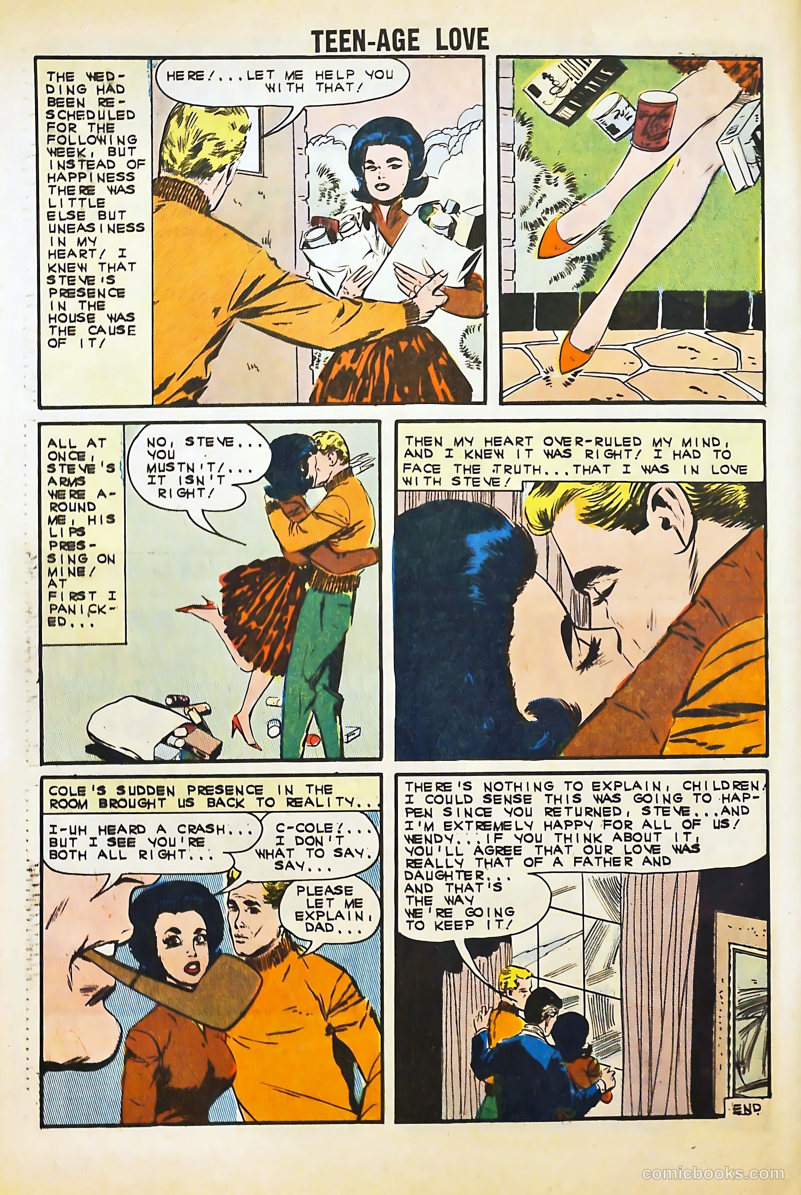 Teen-Age Love #29 (1962) — page 32 of 36