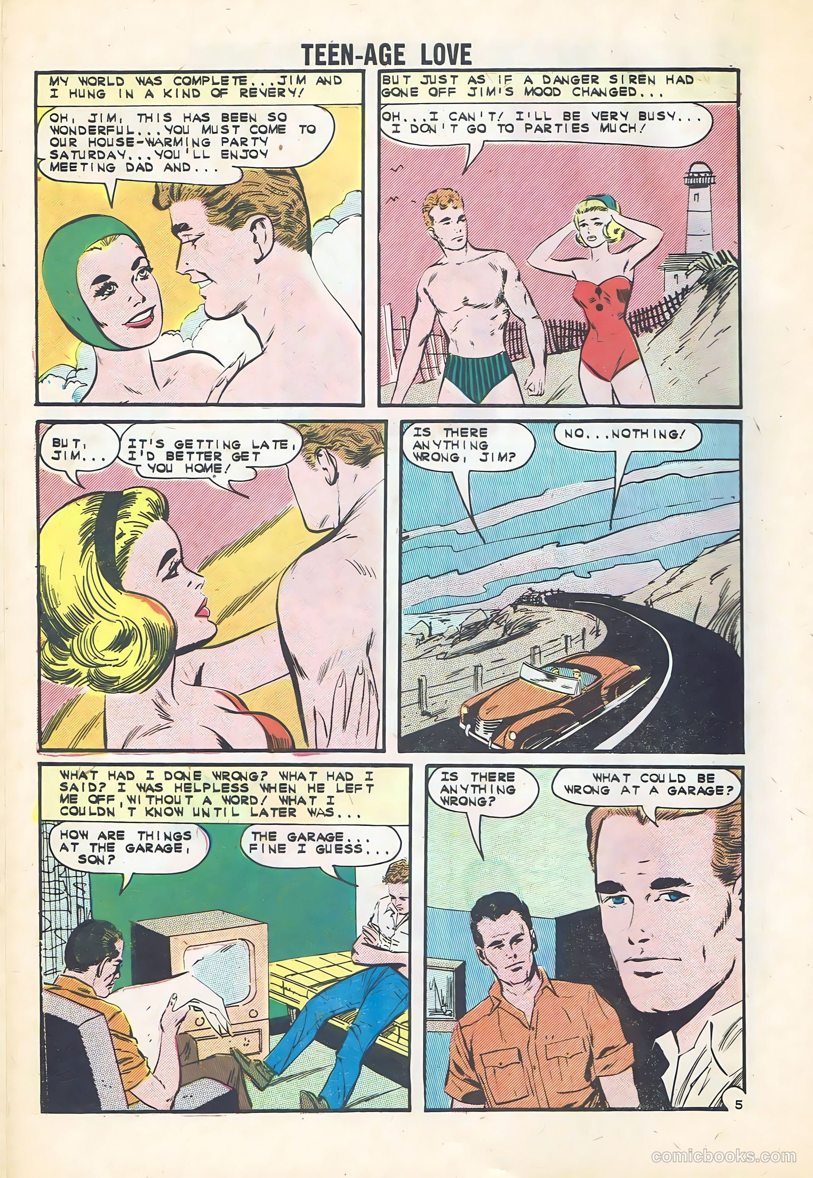 Teen-Age Love #30 (1963) — page 8 of 36