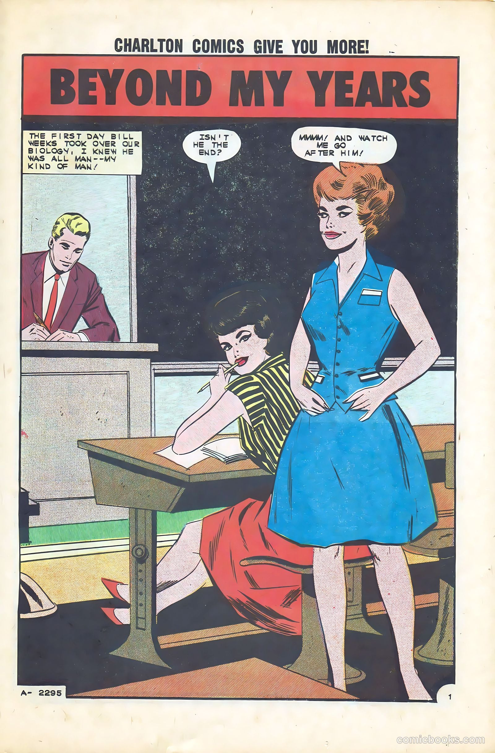 Teen-Age Love #30 (1963) — page 23 of 36