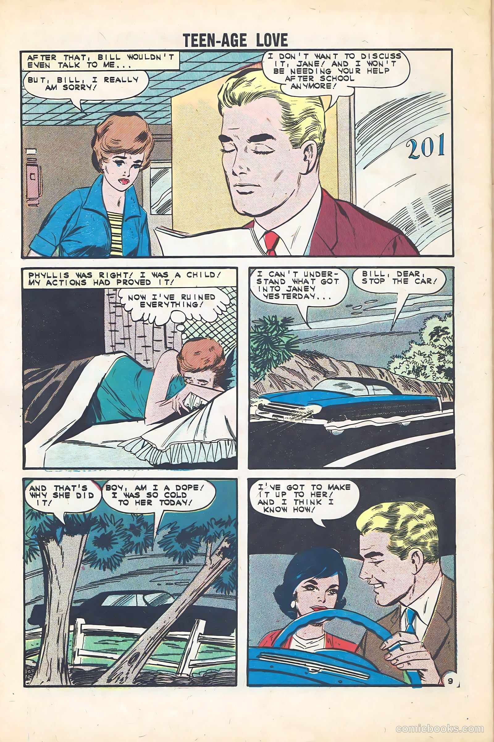 Teen-Age Love #30 (1963) — page 32 of 36