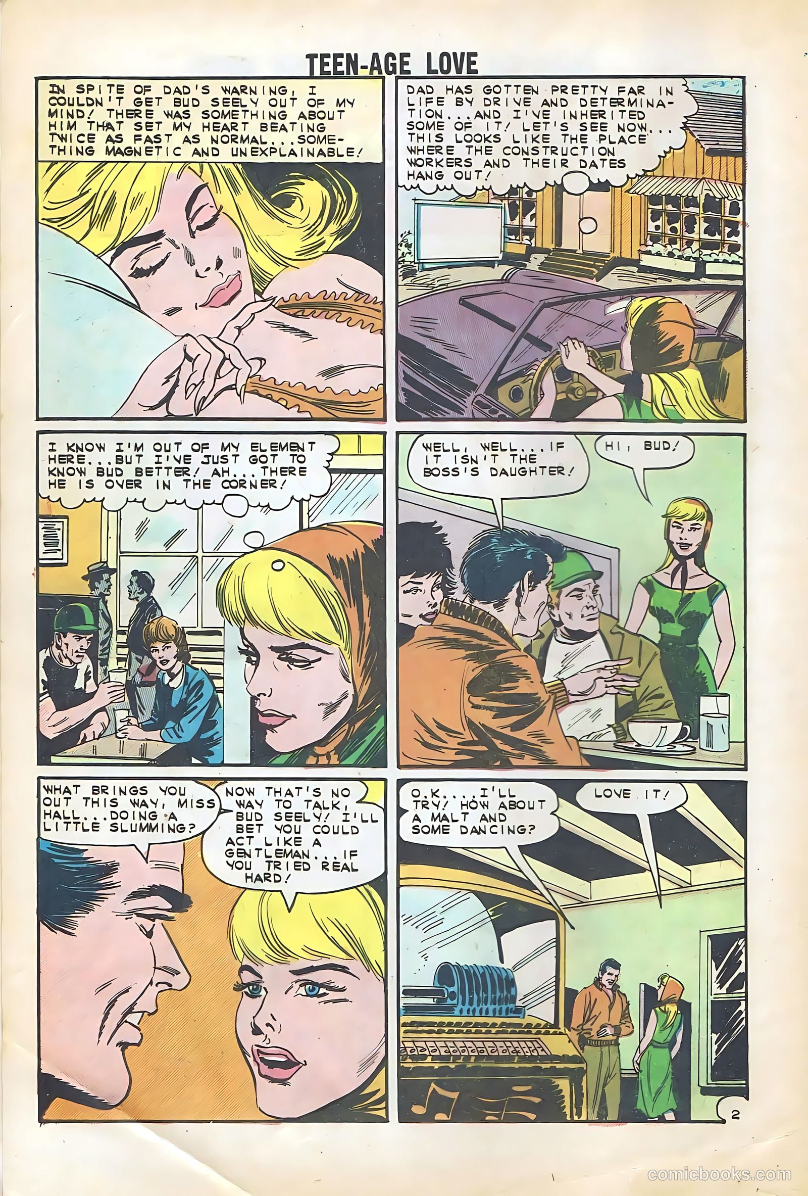 Teen-Age Love #31 (1963) — page 4 of 36
