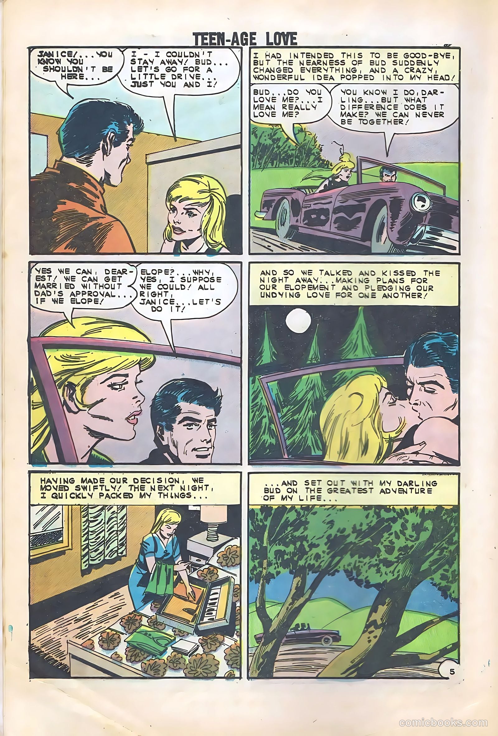 Teen-Age Love #31 (1963) — page 8 of 36