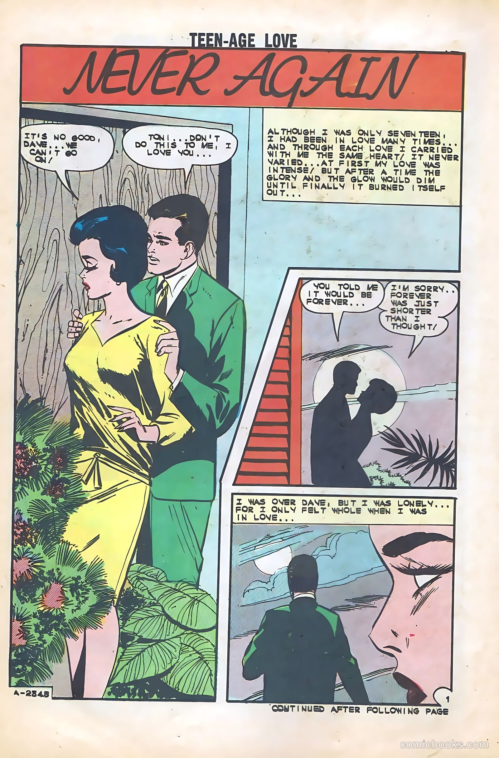 Teen-Age Love #31 (1963) — page 14 of 36