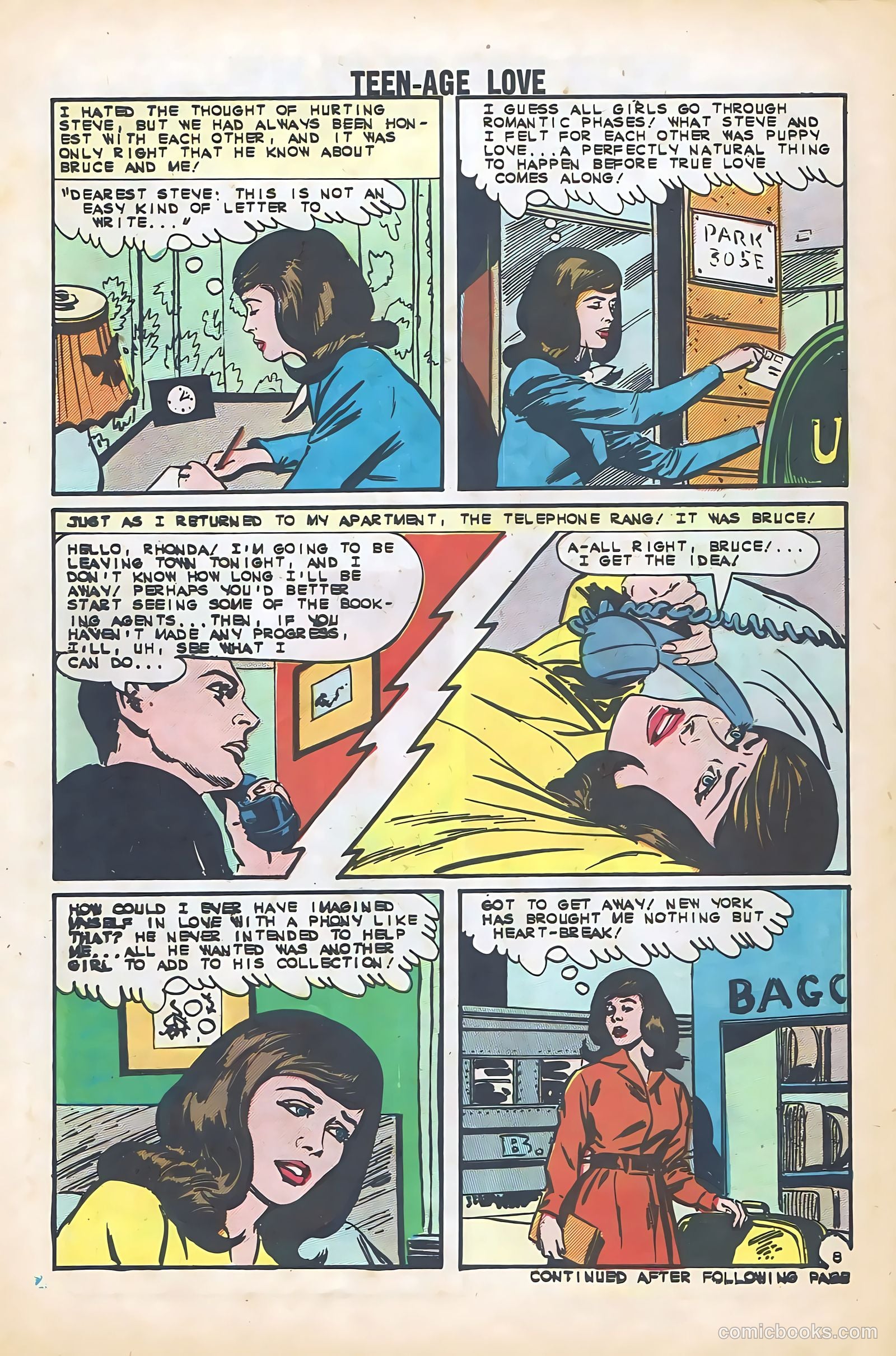 Teen-Age Love #31 (1963) — page 30 of 36