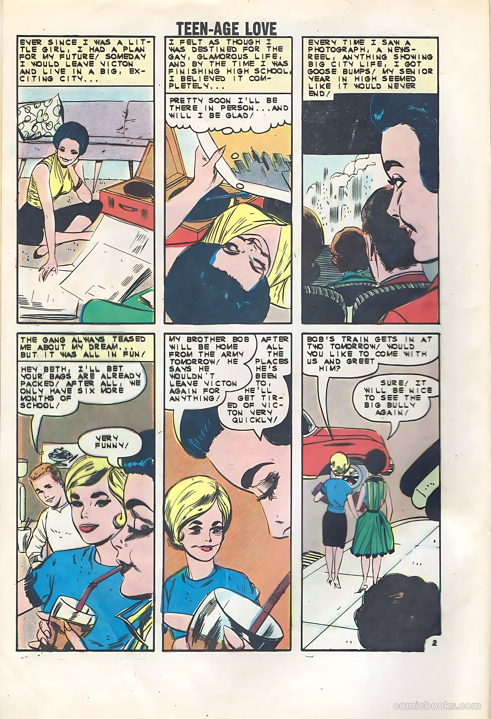 Teen-Age Love #32 (1963) — page 4 of 36