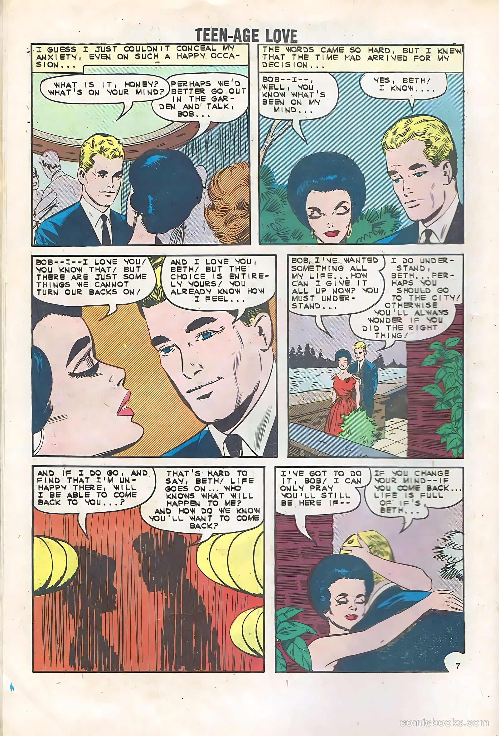 Teen-Age Love #32 (1963) — page 10 of 36