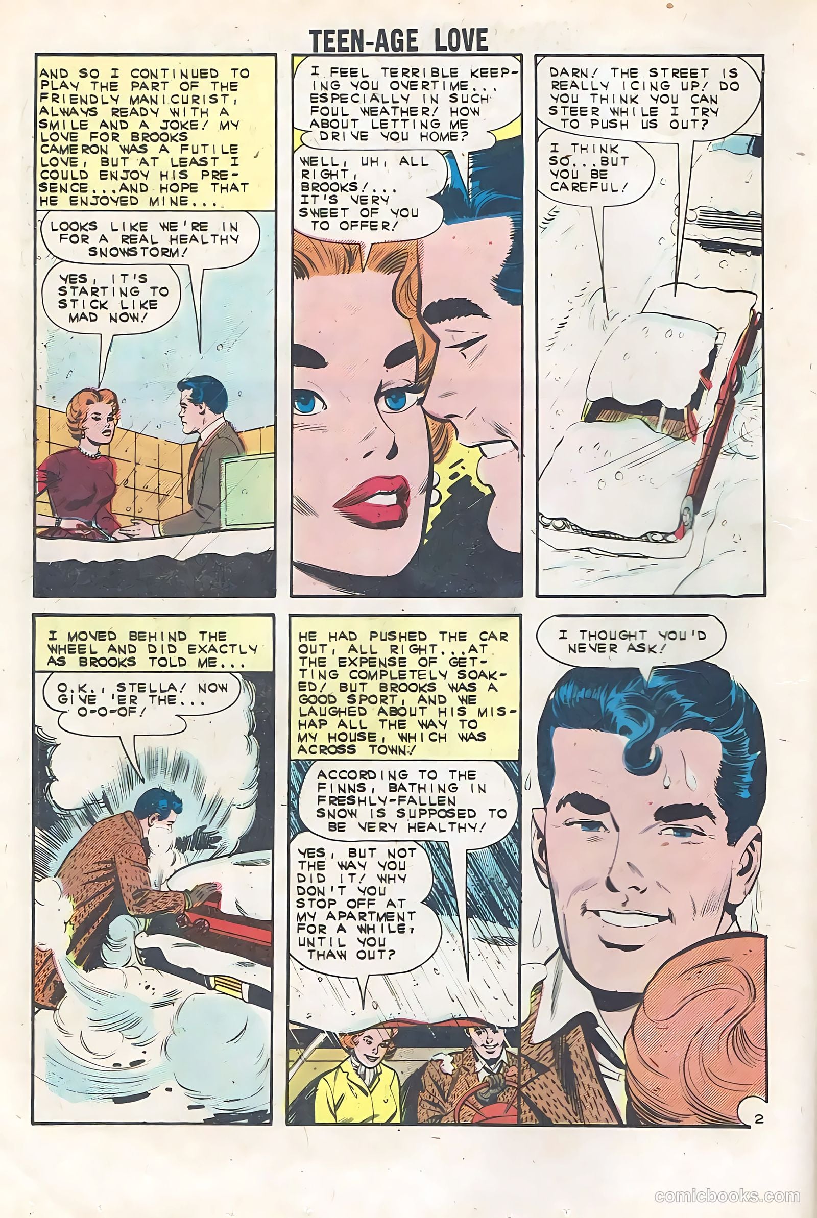Teen-Age Love #32 (1963) — page 16 of 36