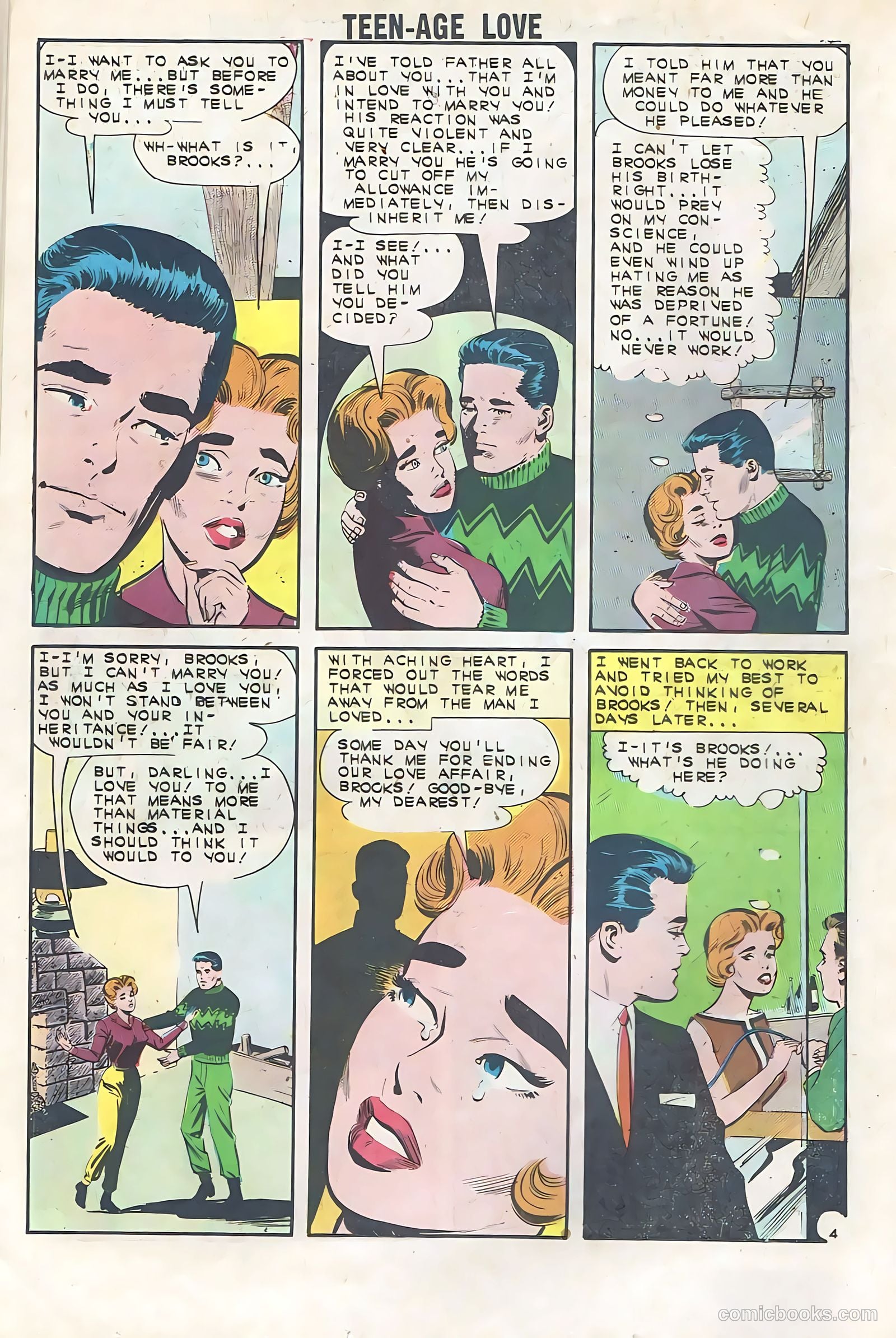 Teen-Age Love #32 (1963) — page 18 of 36