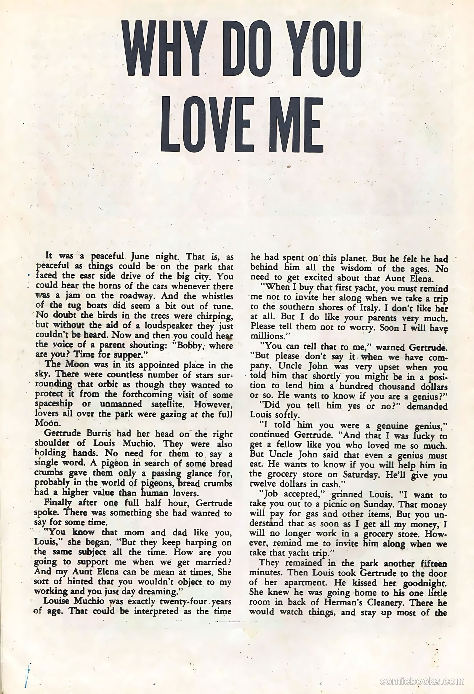 Teen-Age Love #32 (1963) — page 20 of 36