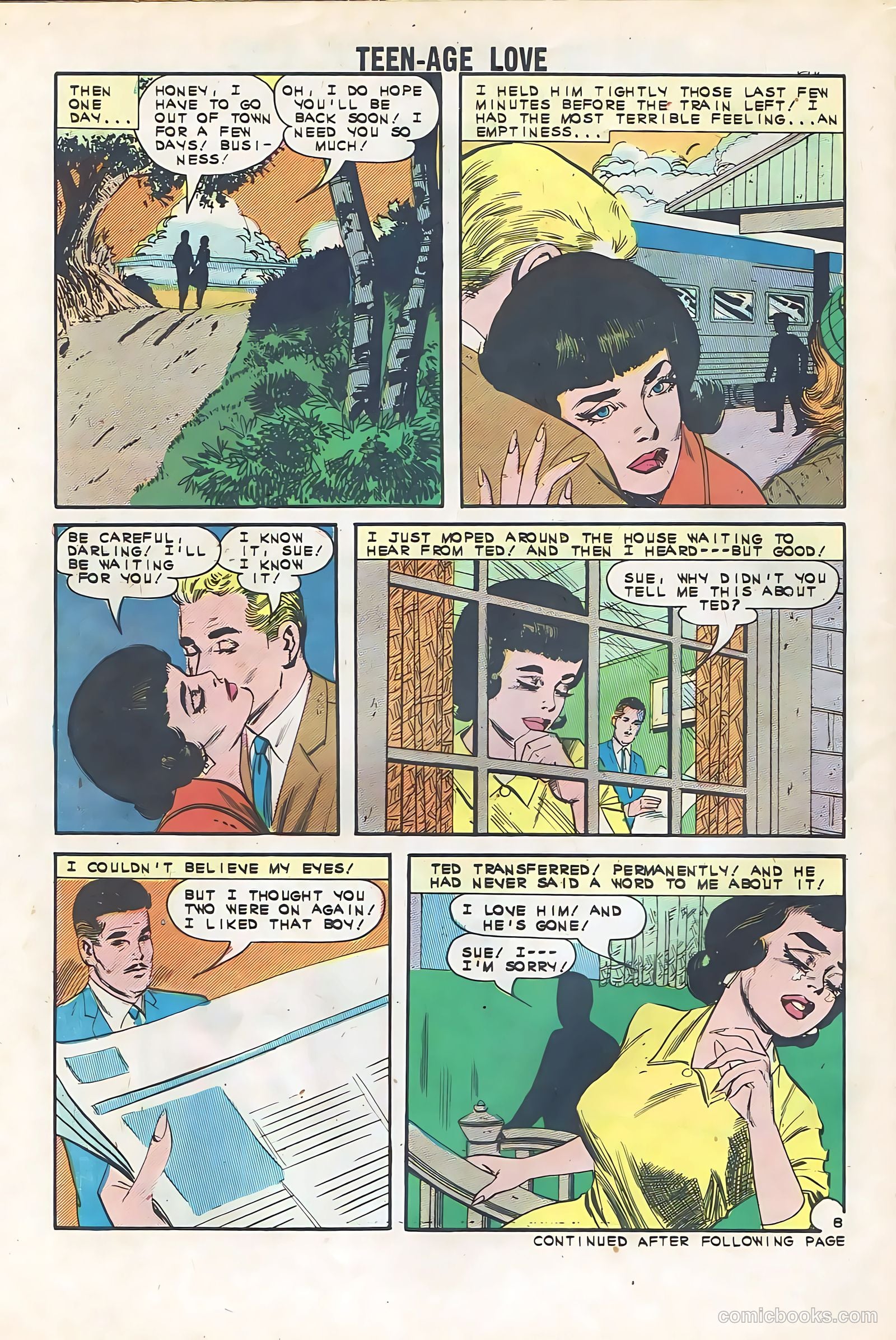 Teen-Age Love #32 (1963) — page 30 of 36
