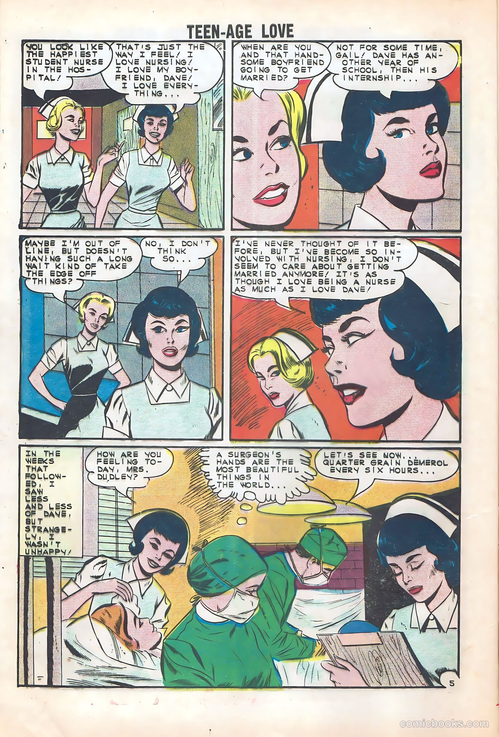 Teen-Age Love #34 (1963) — page 8 of 36