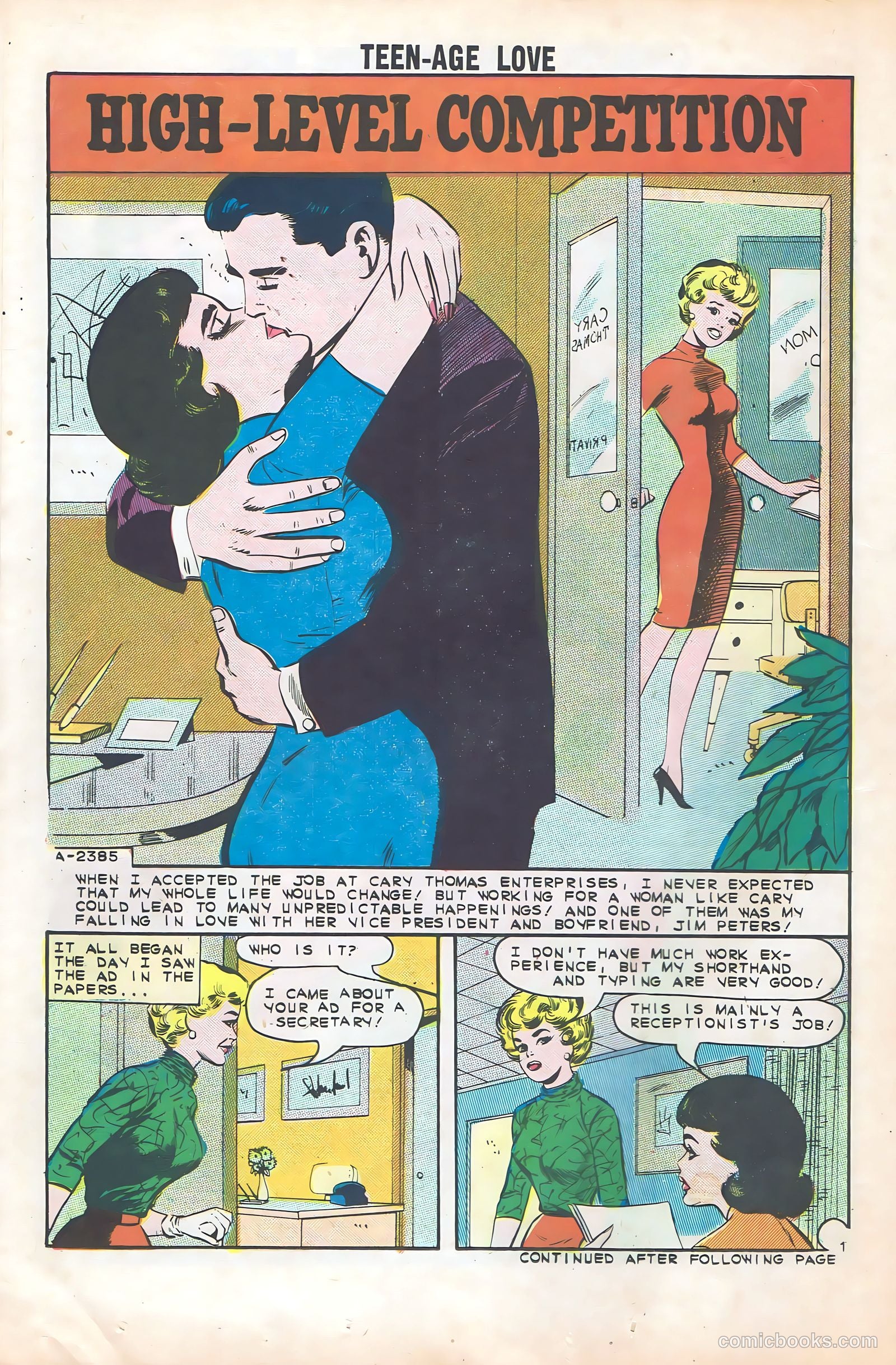 Teen-Age Love #34 (1963) — page 14 of 36