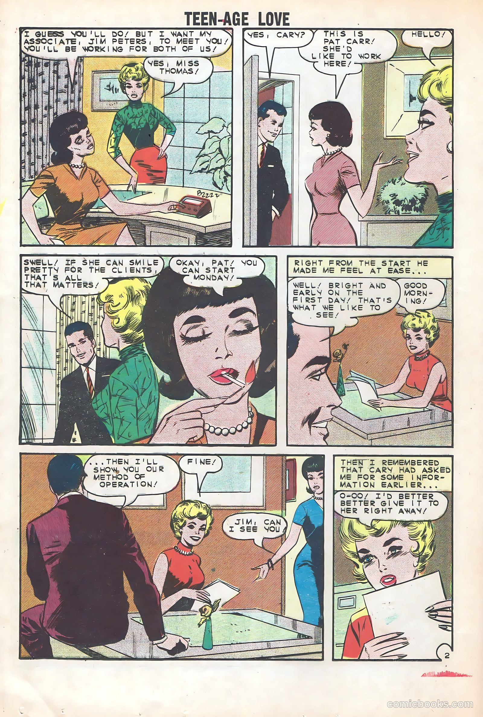 Teen-Age Love #34 (1963) — page 16 of 36