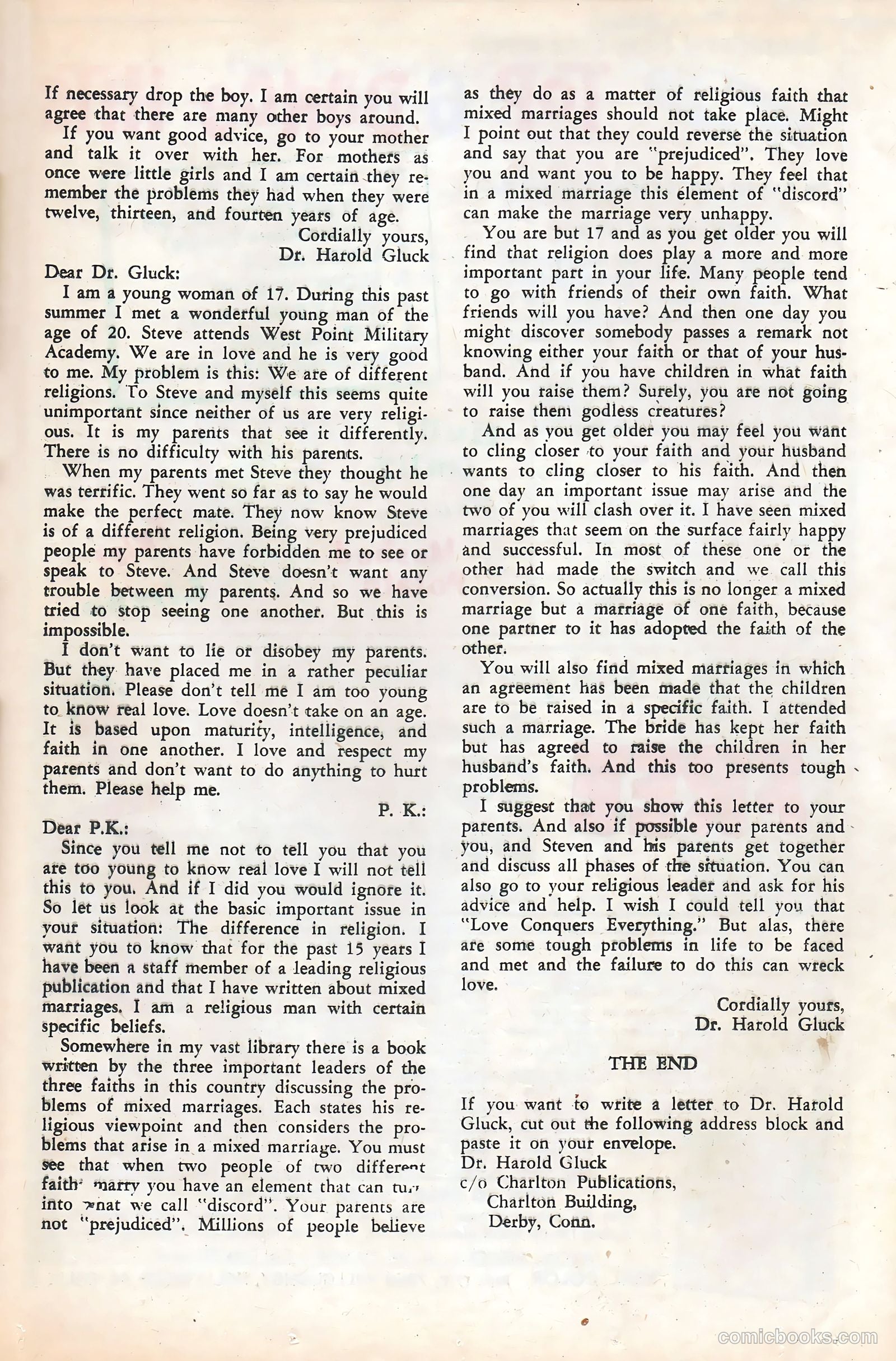 Teen-Age Love #34 (1963) — page 21 of 36