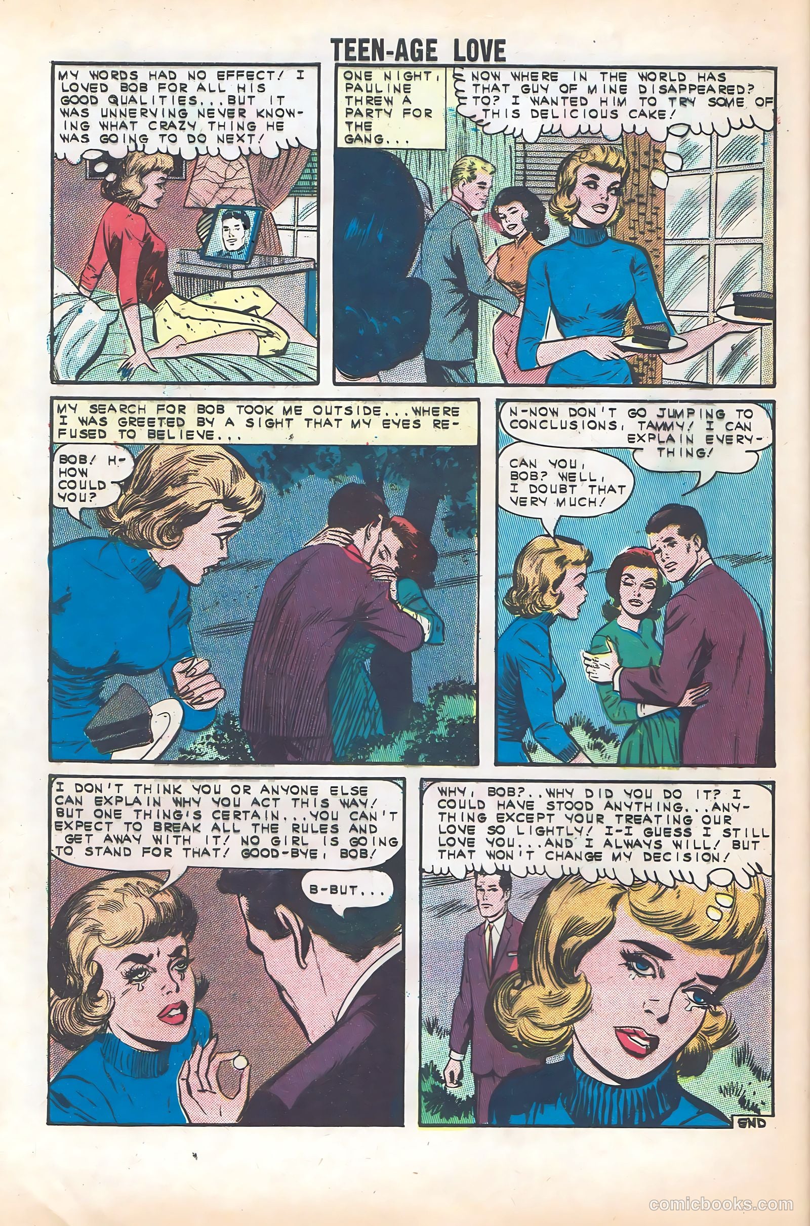 Teen-Age Love #34 (1963) — page 32 of 36