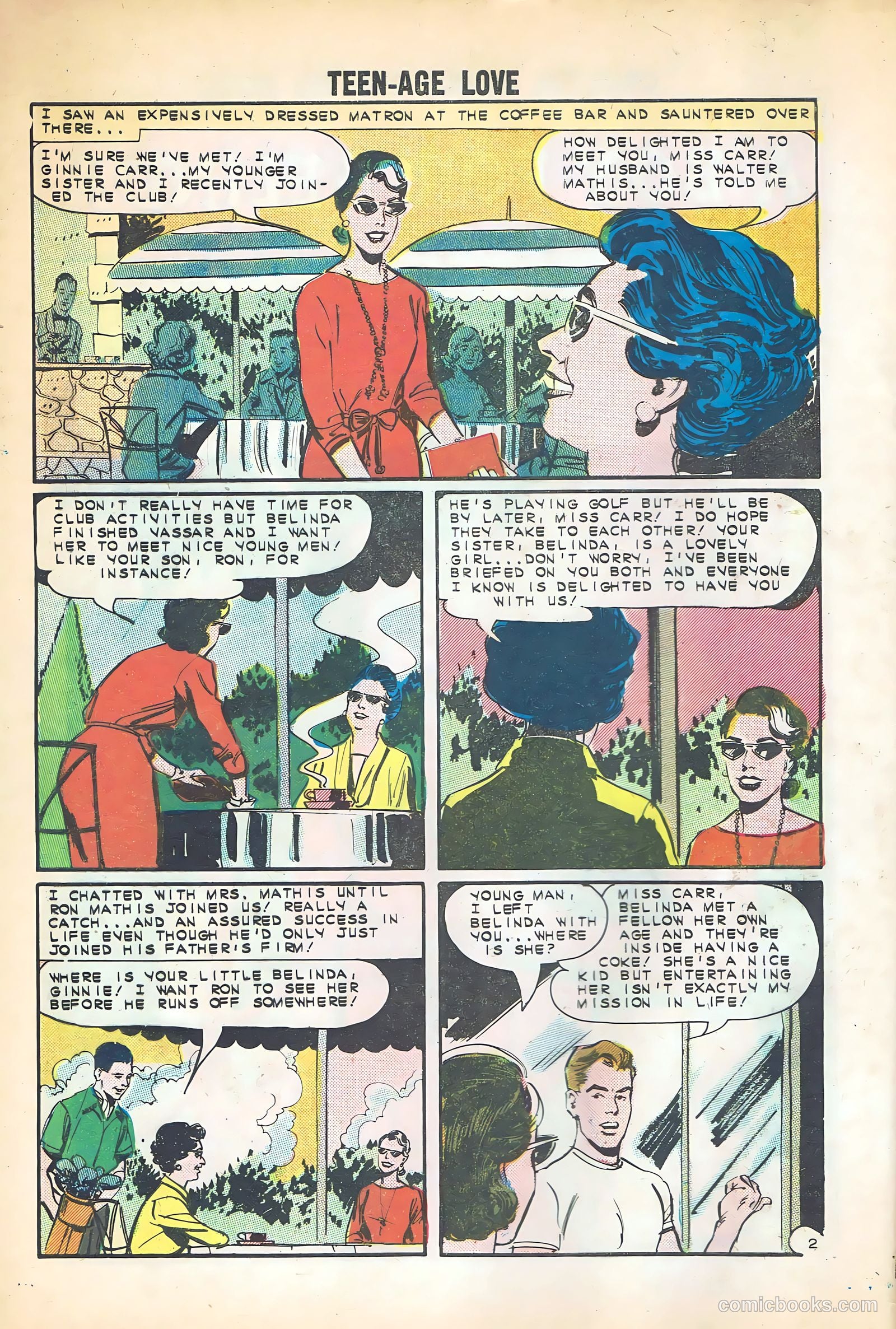 Teen-Age Love #35 (1963) — page 4 of 36