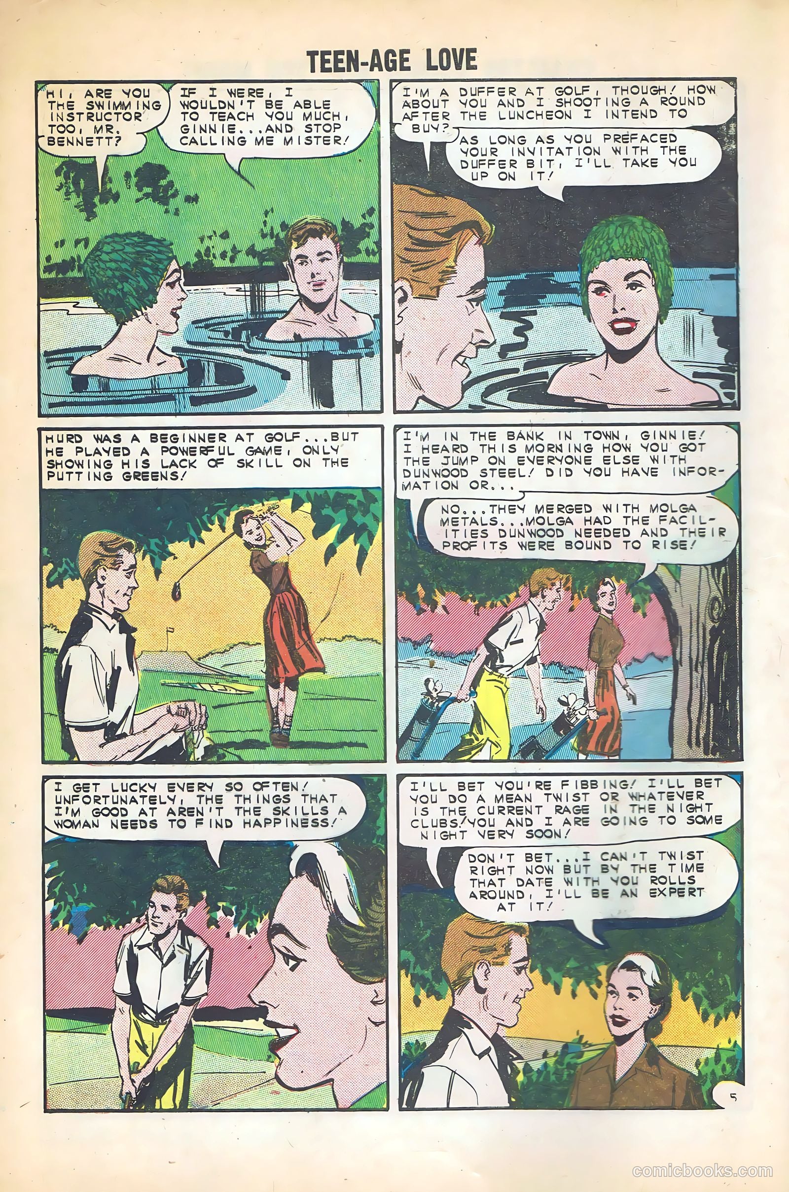 Teen-Age Love #35 (1963) — page 8 of 36