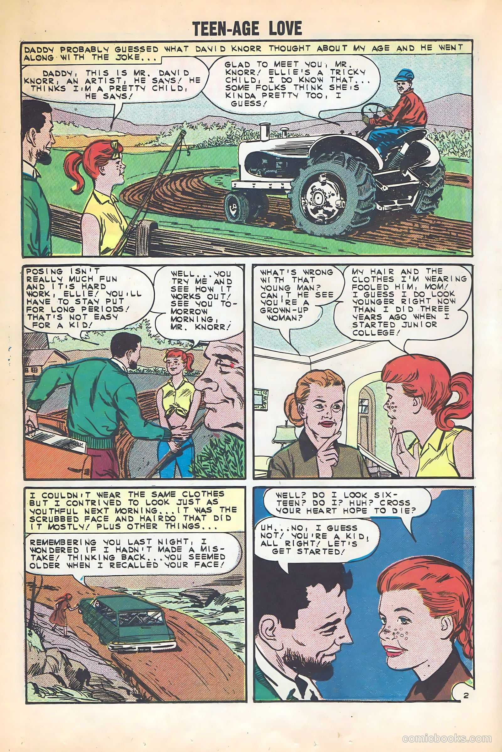 Teen-Age Love #35 (1963) — page 16 of 36