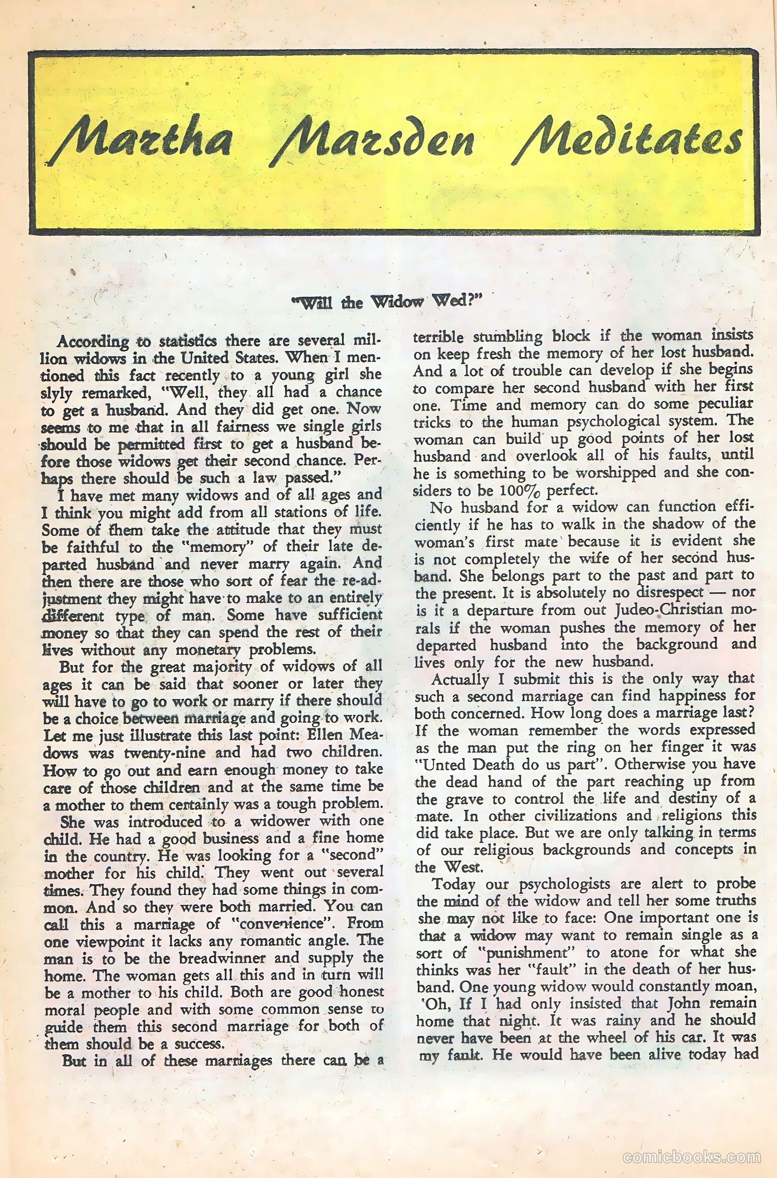 Teen-Age Love #35 (1963) — page 20 of 36