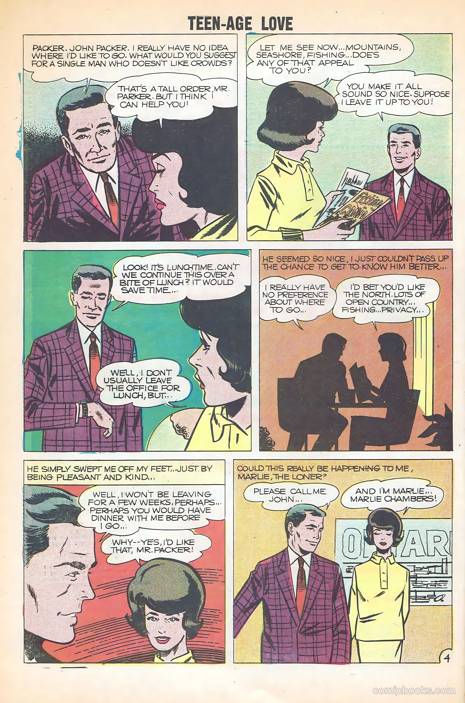 Teen-Age Love #35 (1963) — page 32 of 36
