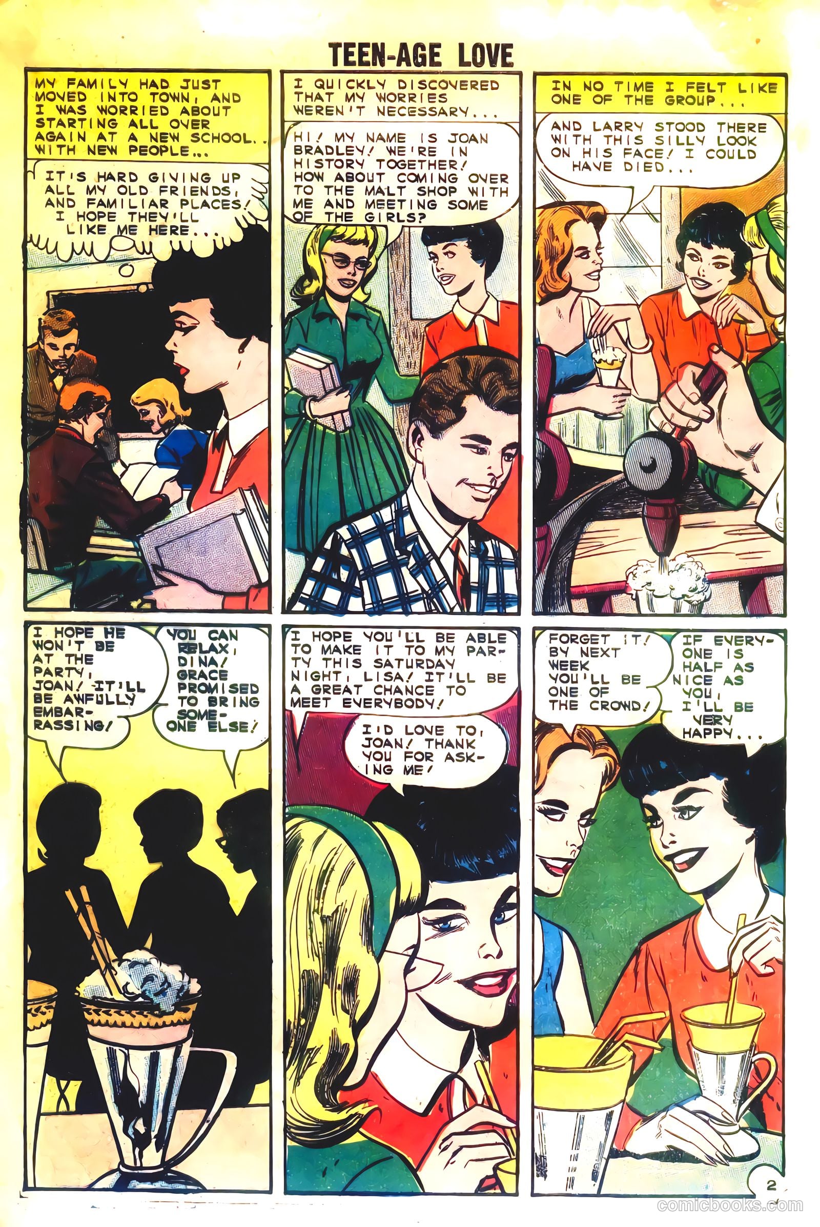 Teen-Age Love #36 (1964) — page 4 of 36