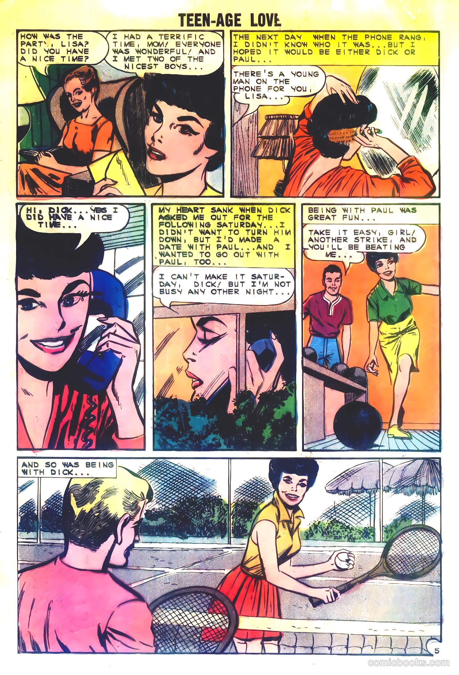 Teen-Age Love #36 (1964) — page 8 of 36