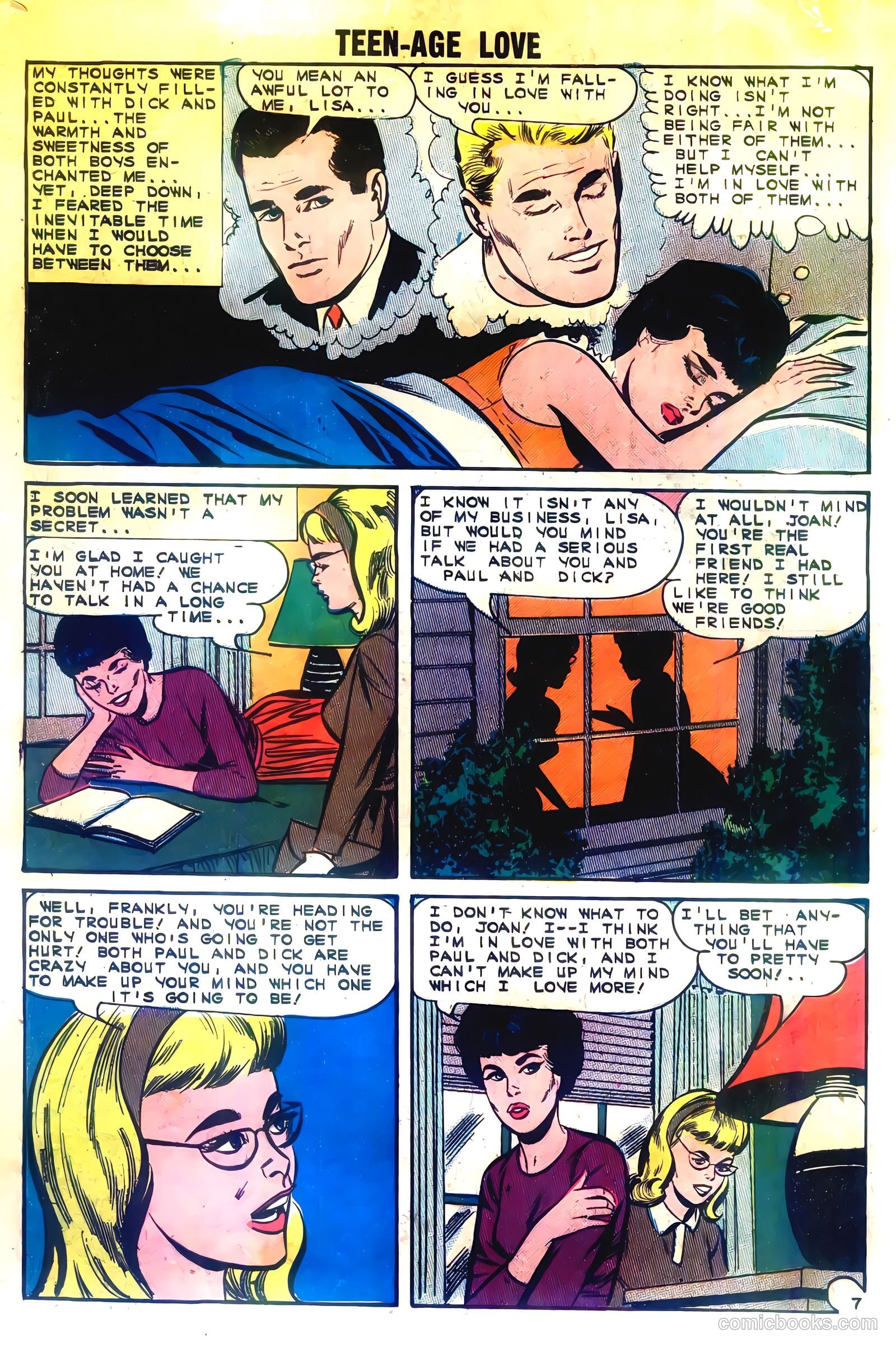 Teen-Age Love #36 (1964) — page 10 of 36
