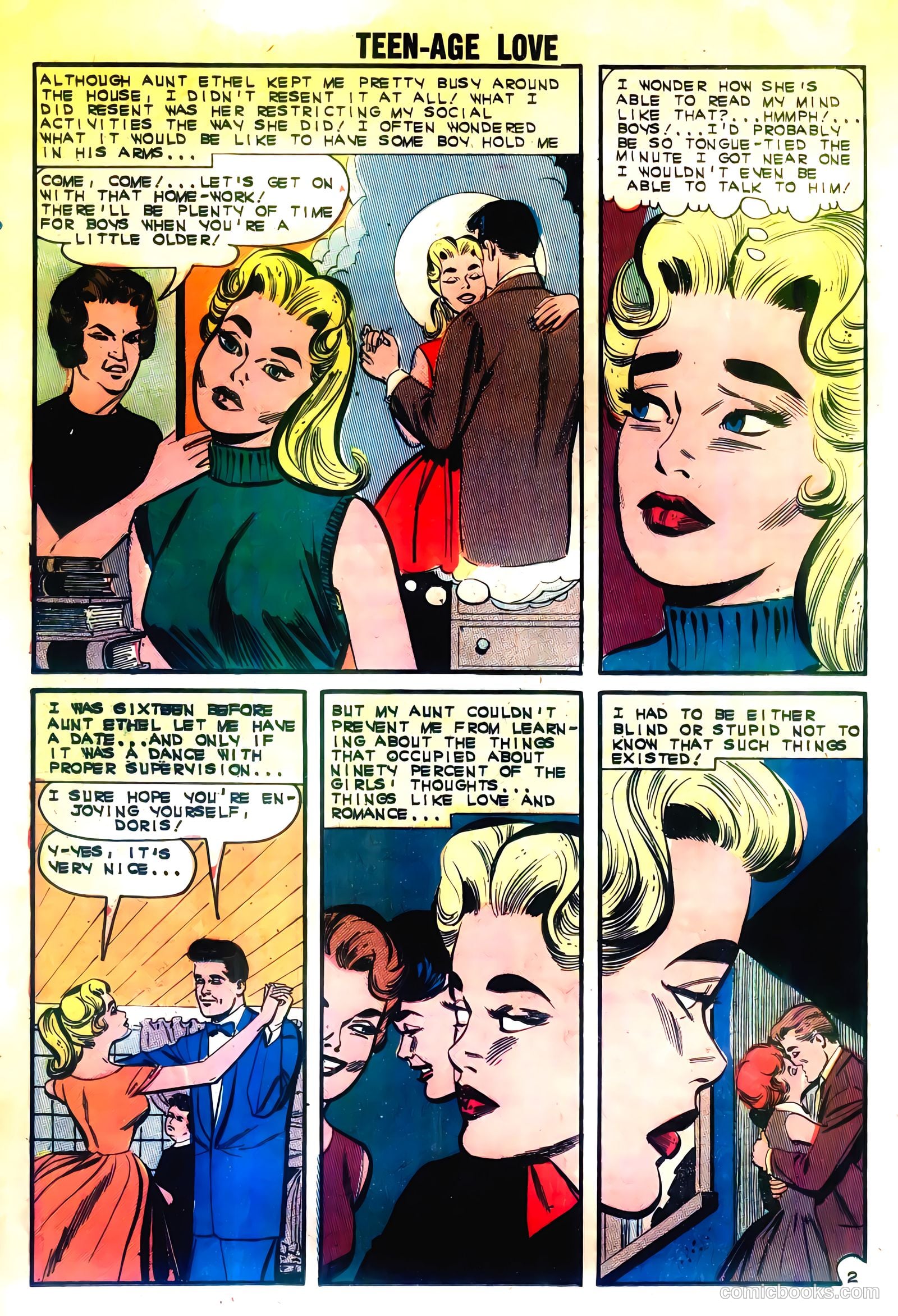 Teen-Age Love #36 (1964) — page 16 of 36