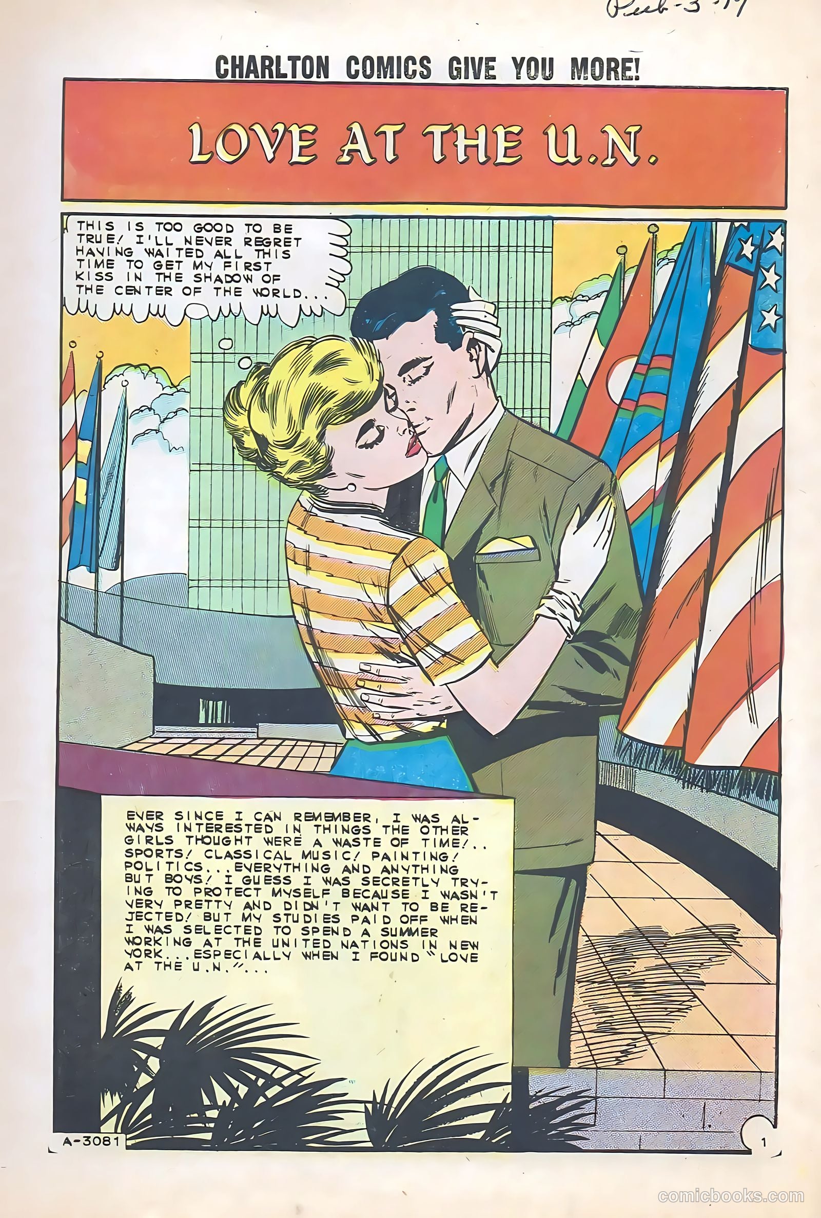 Teen-Age Love #37 (1964) — page 3 of 36