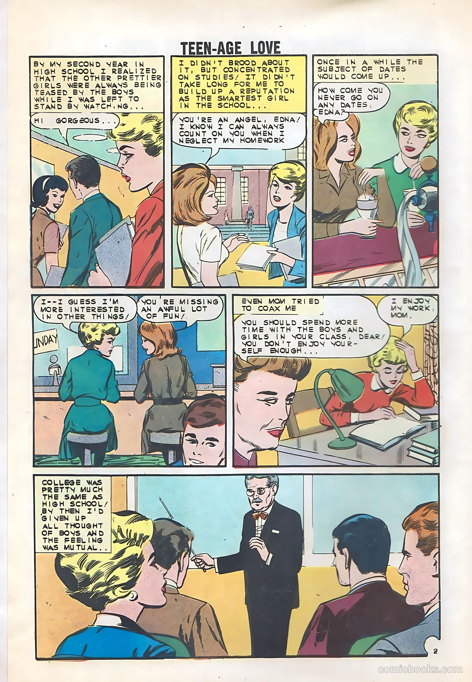 Teen-Age Love #37 (1964) — page 4 of 36