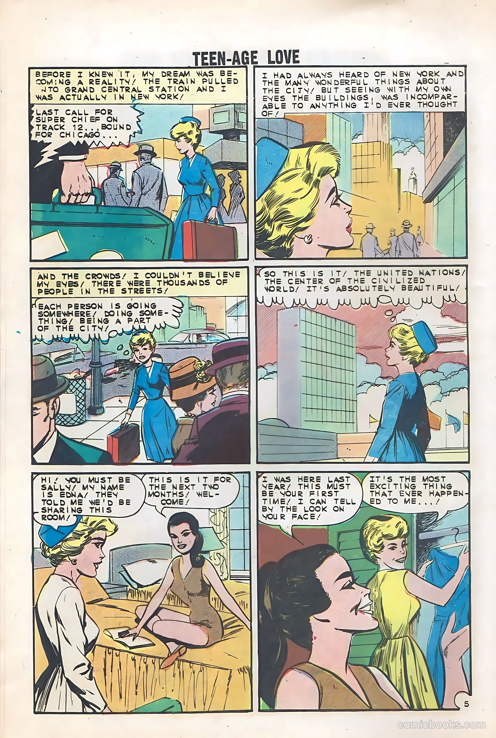 Teen-Age Love #37 (1964) — page 8 of 36