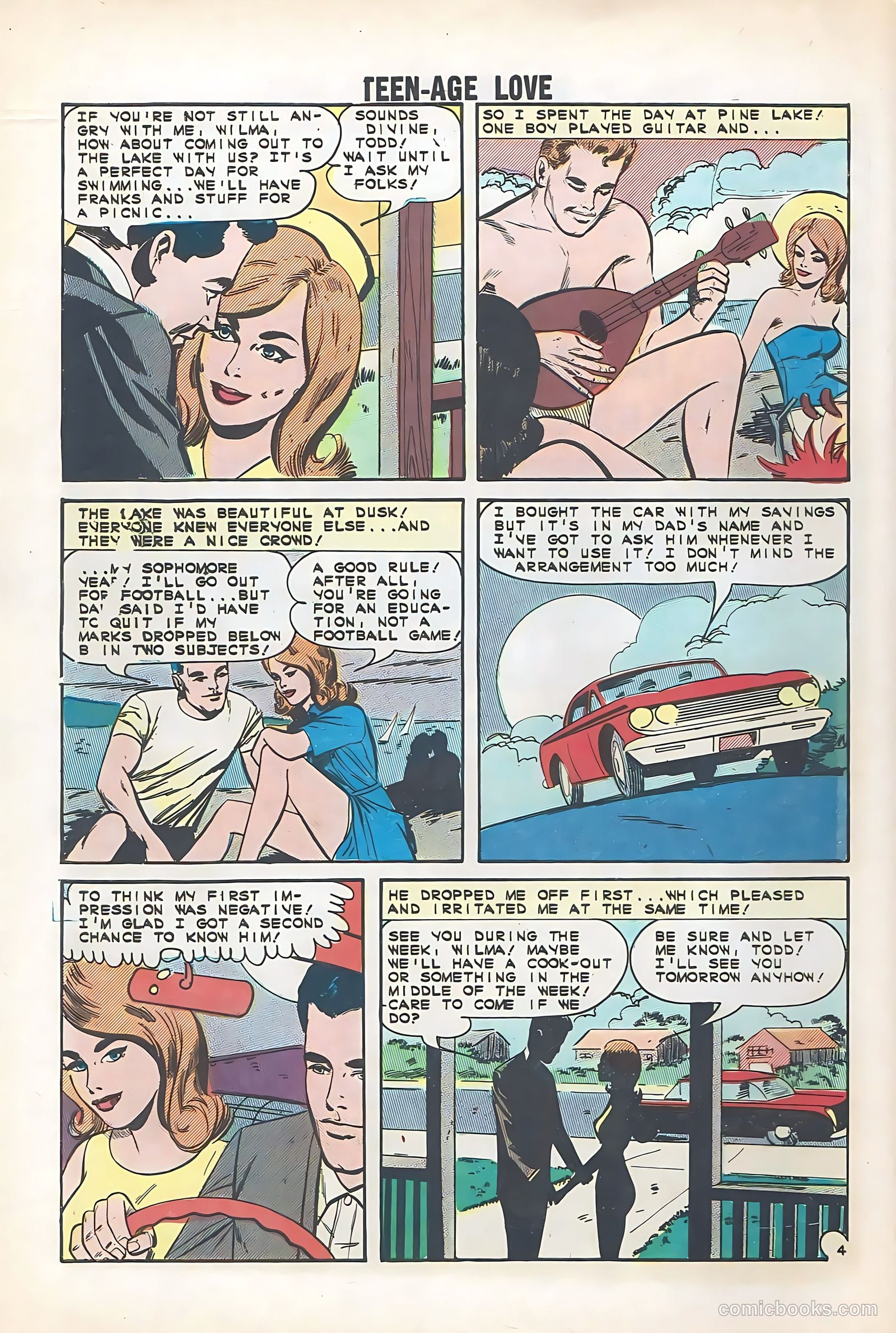 Teen-Age Love #37 (1964) — page 32 of 36