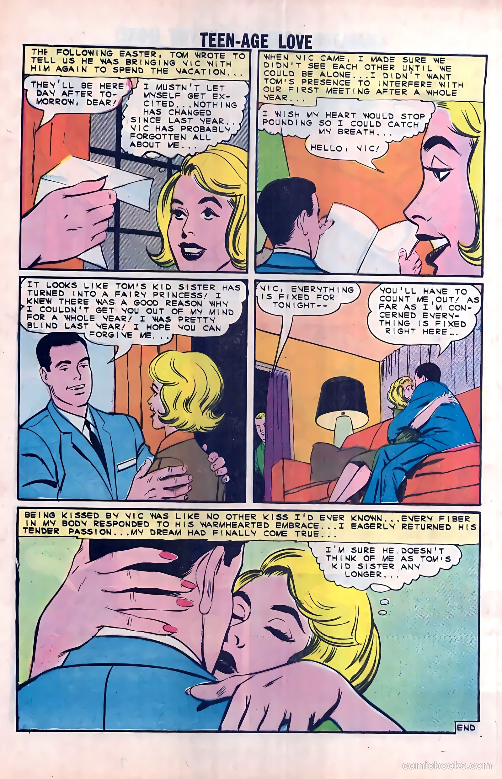 Teen-Age Love #38 (1964) — page 8 of 36
