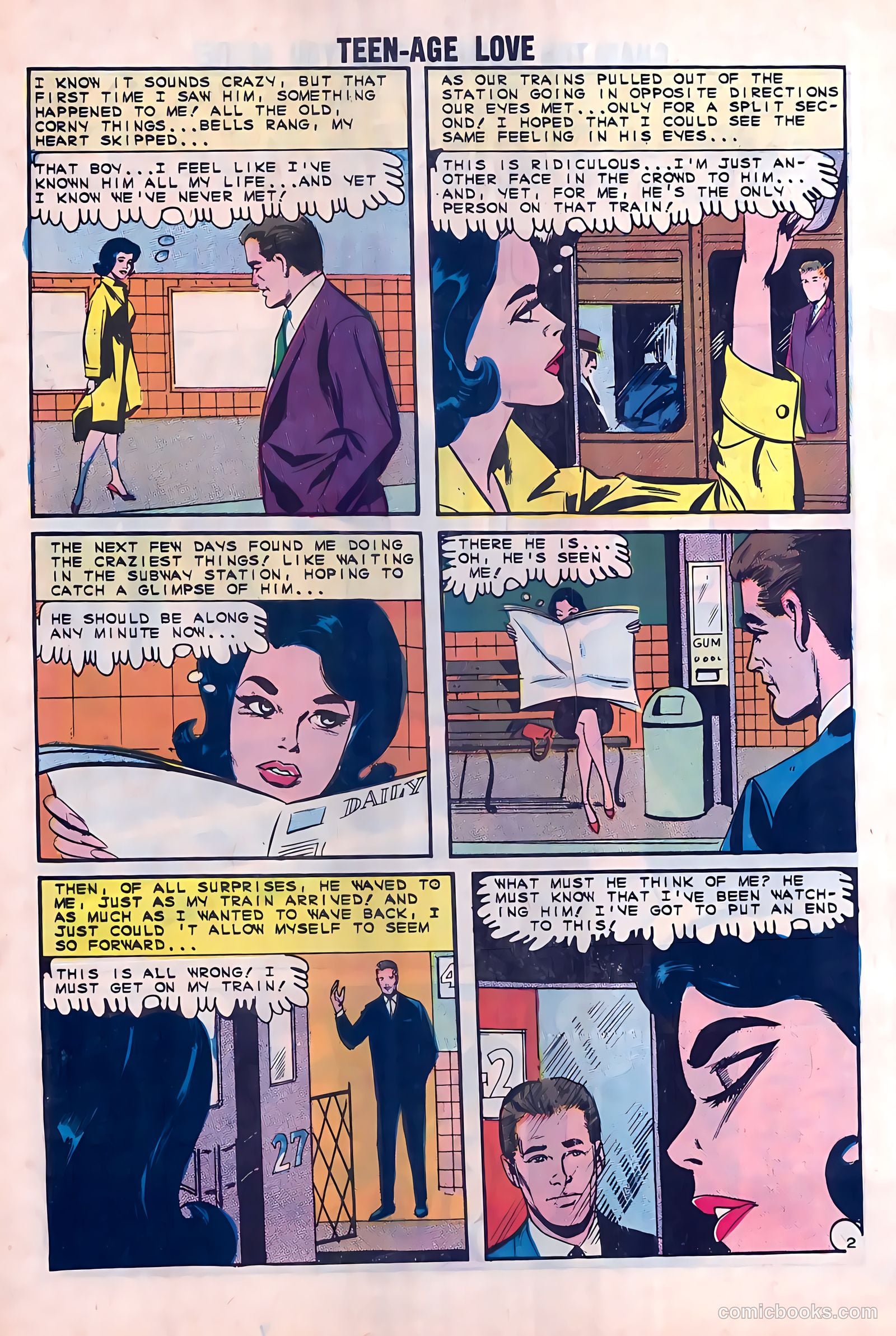 Teen-Age Love #38 (1964) — page 10 of 36