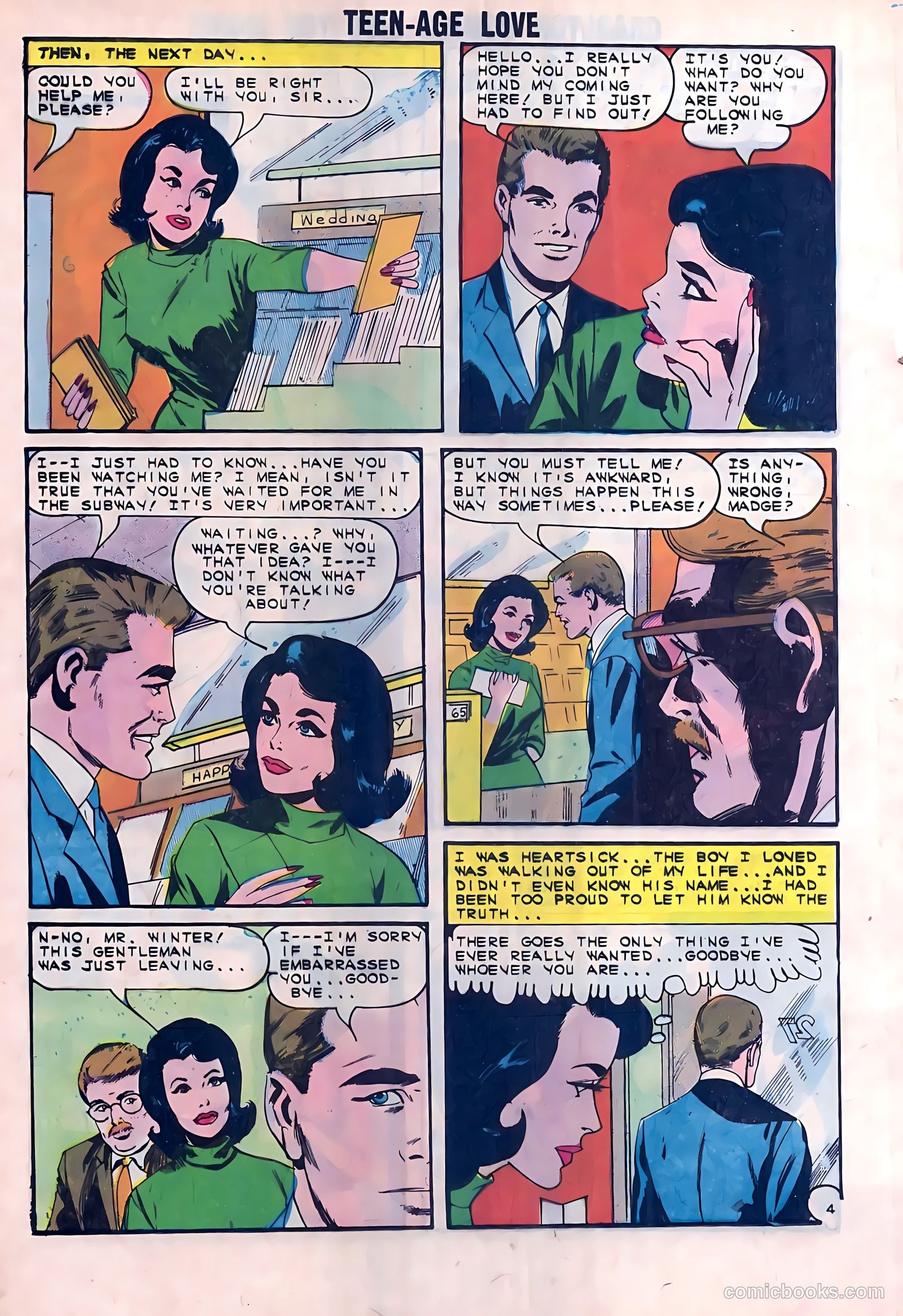 Teen-Age Love #38 (1964) — page 12 of 36