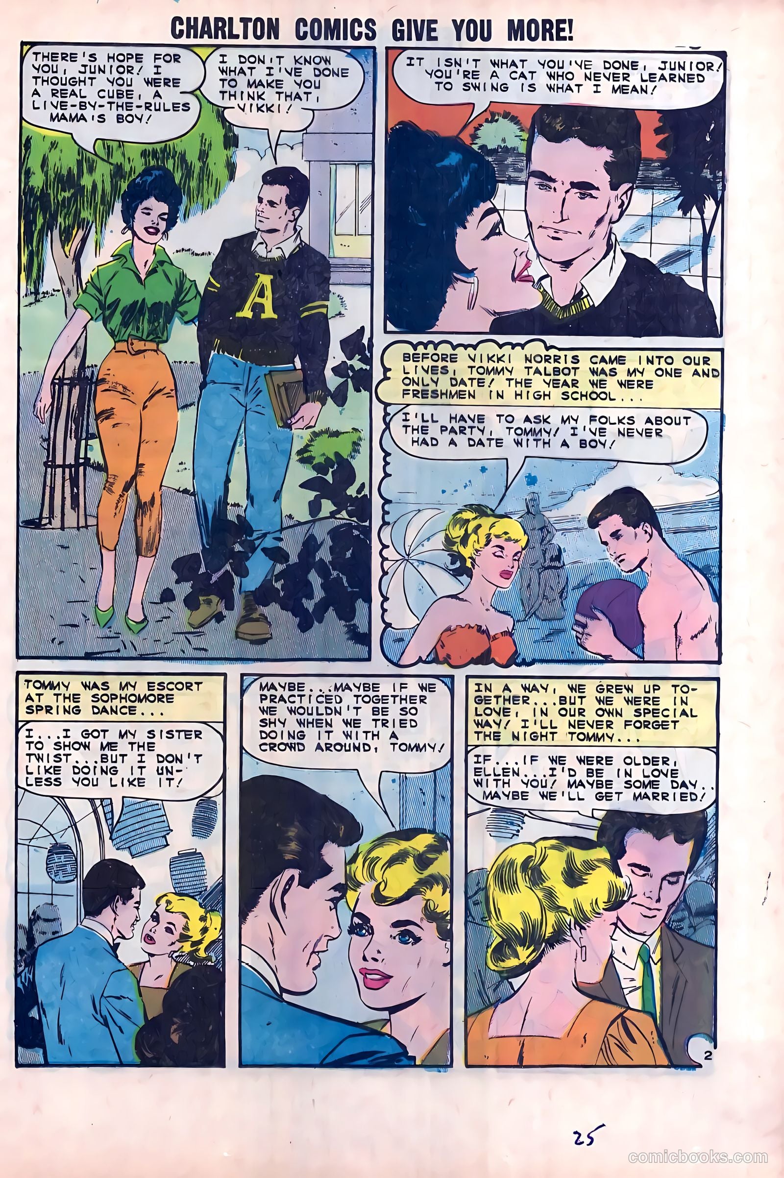 Teen-Age Love #38 (1964) — page 25 of 36