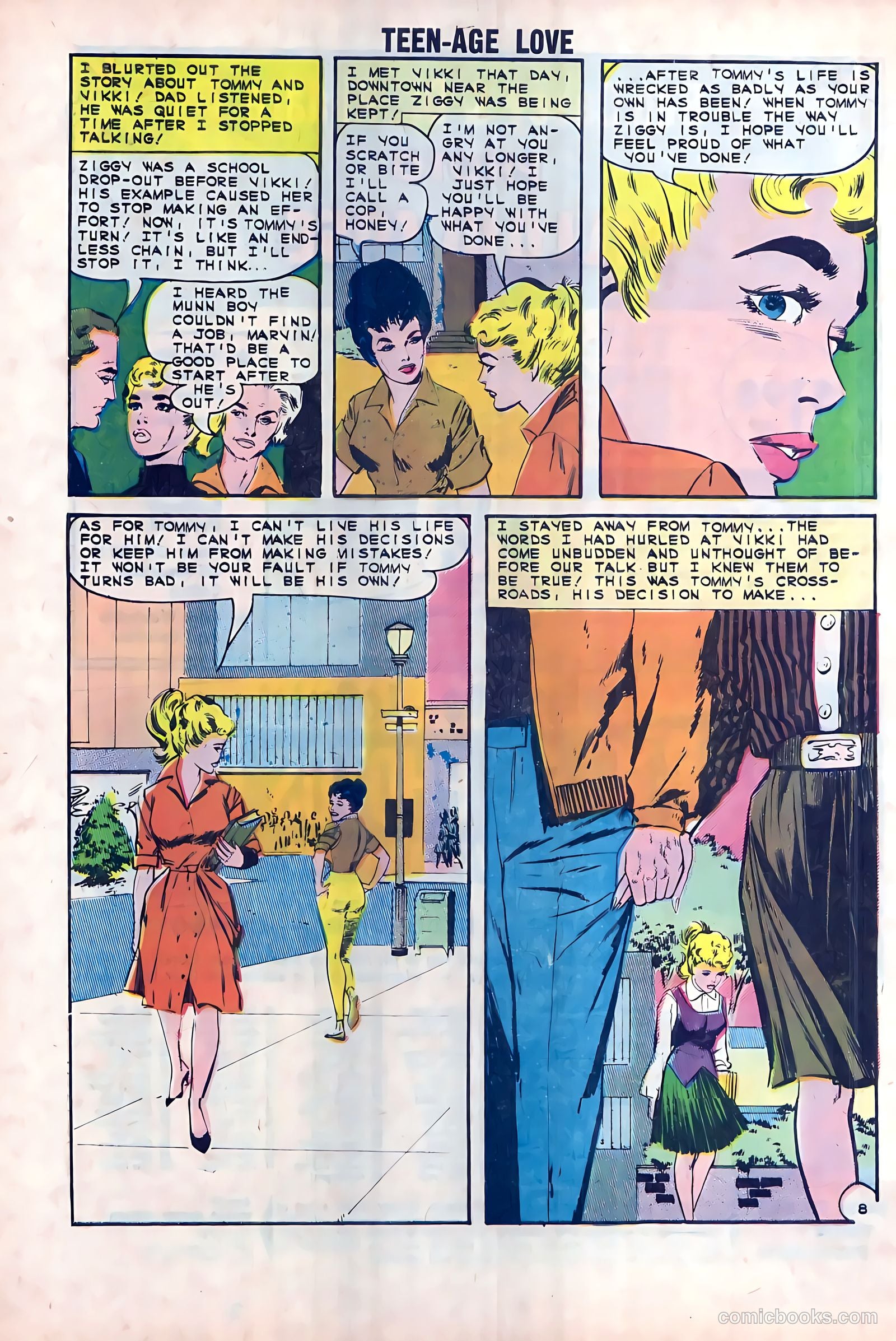 Teen-Age Love #38 (1964) — page 32 of 36