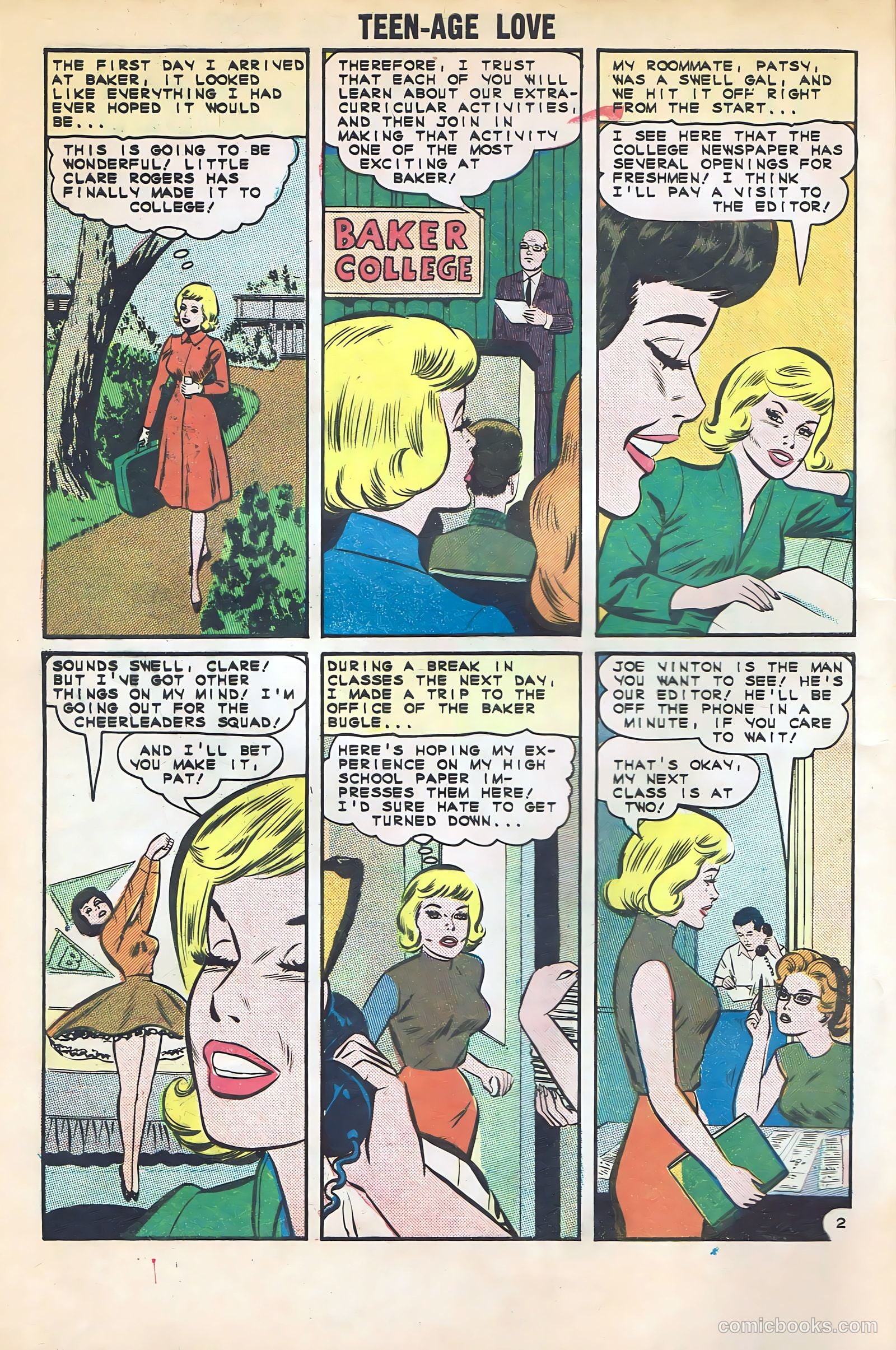 Teen-Age Love #39 (1964) — page 4 of 36