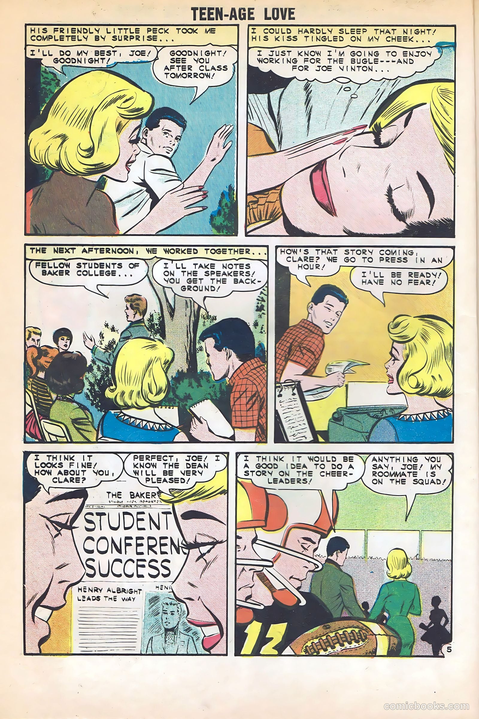 Teen-Age Love #39 (1964) — page 8 of 36