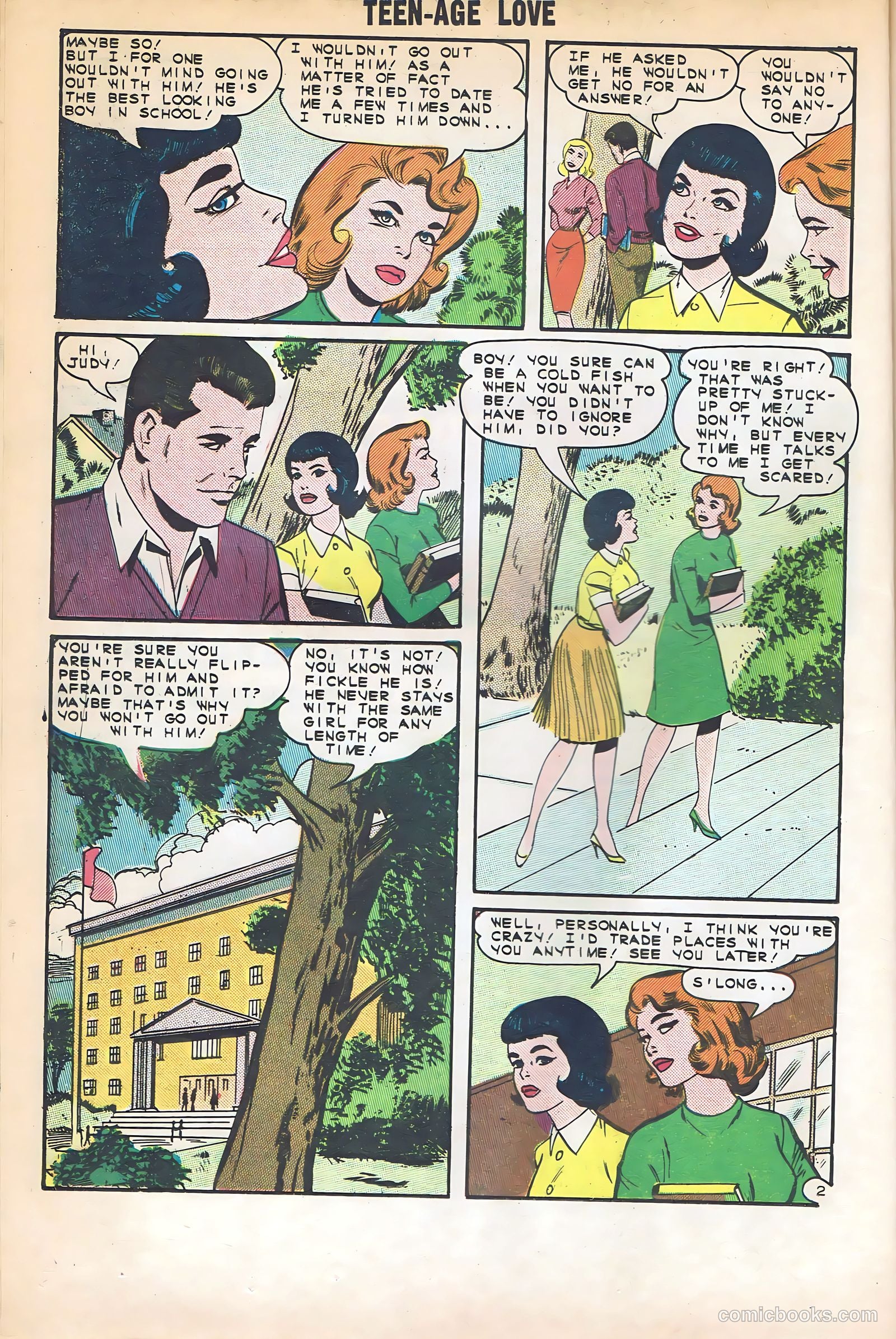 Teen-Age Love #39 (1964) — page 16 of 36