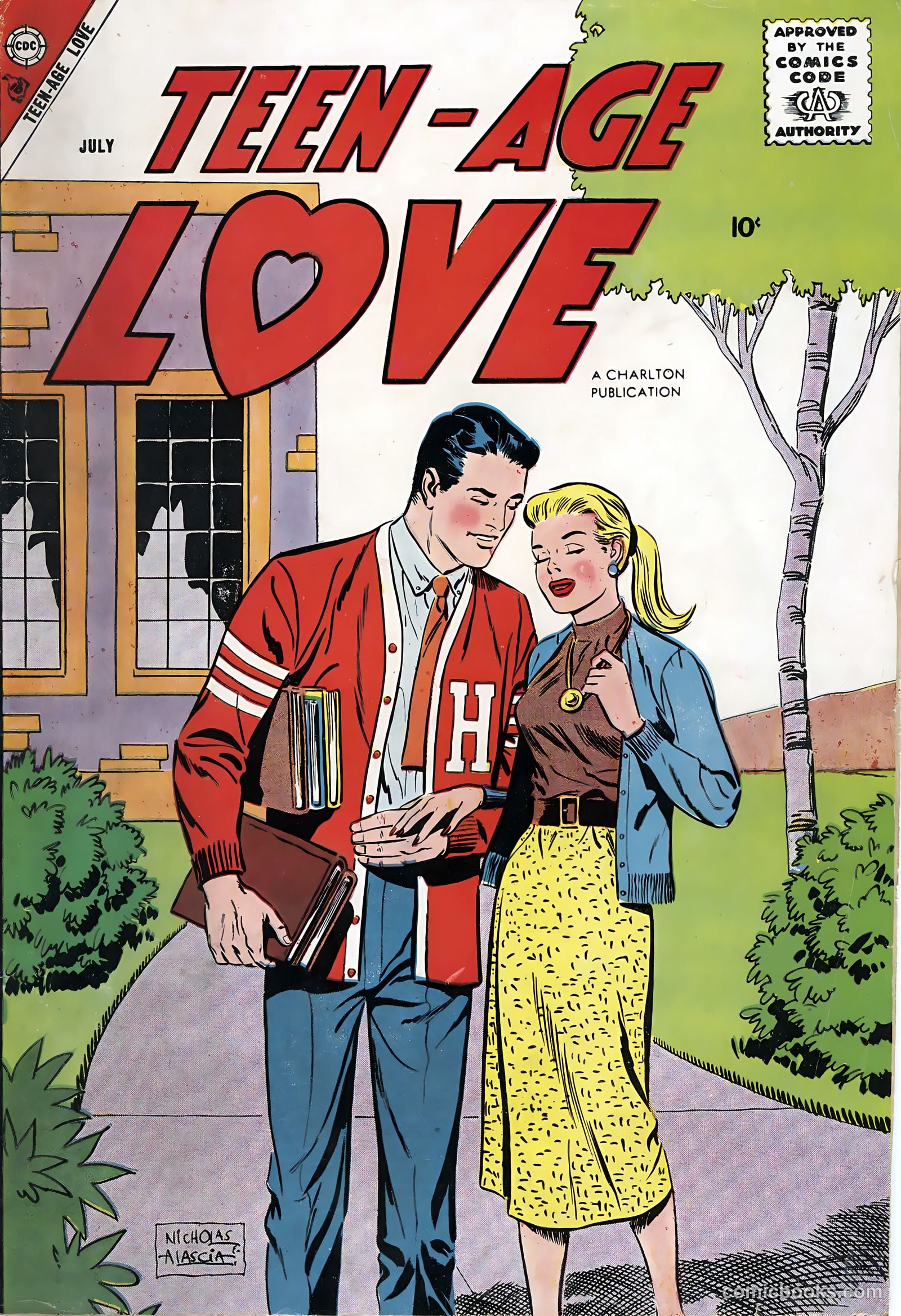 Teen-Age Love #4 (1958) — page 1 of 36