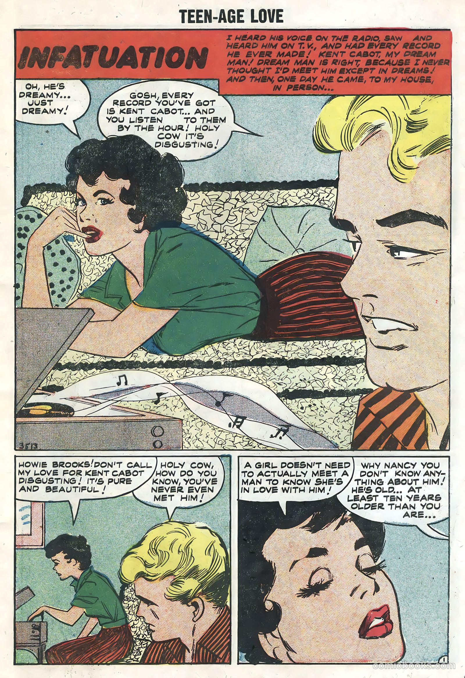 Teen-Age Love #4 (1958) — page 3 of 36