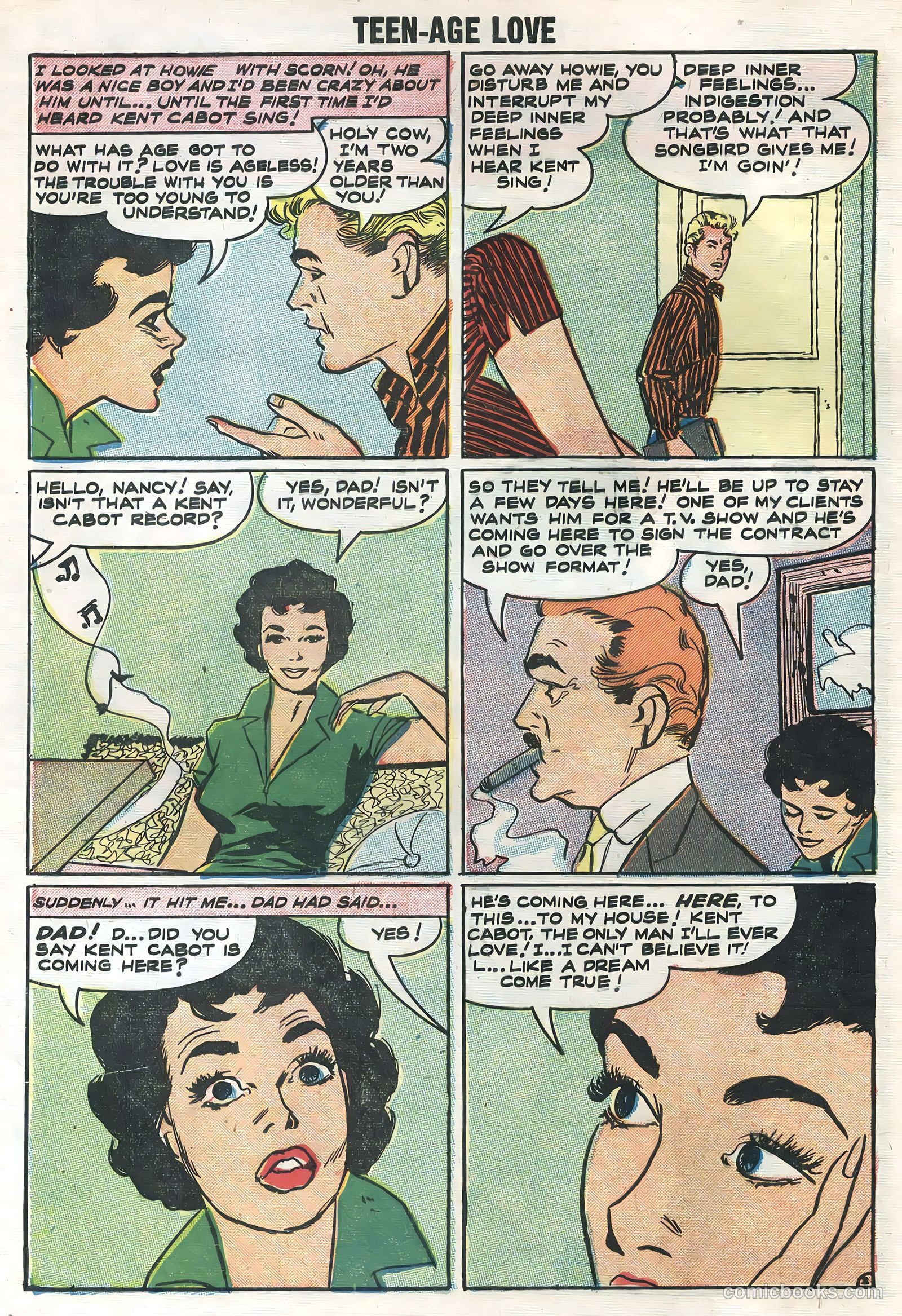 Teen-Age Love #4 (1958) — page 4 of 36